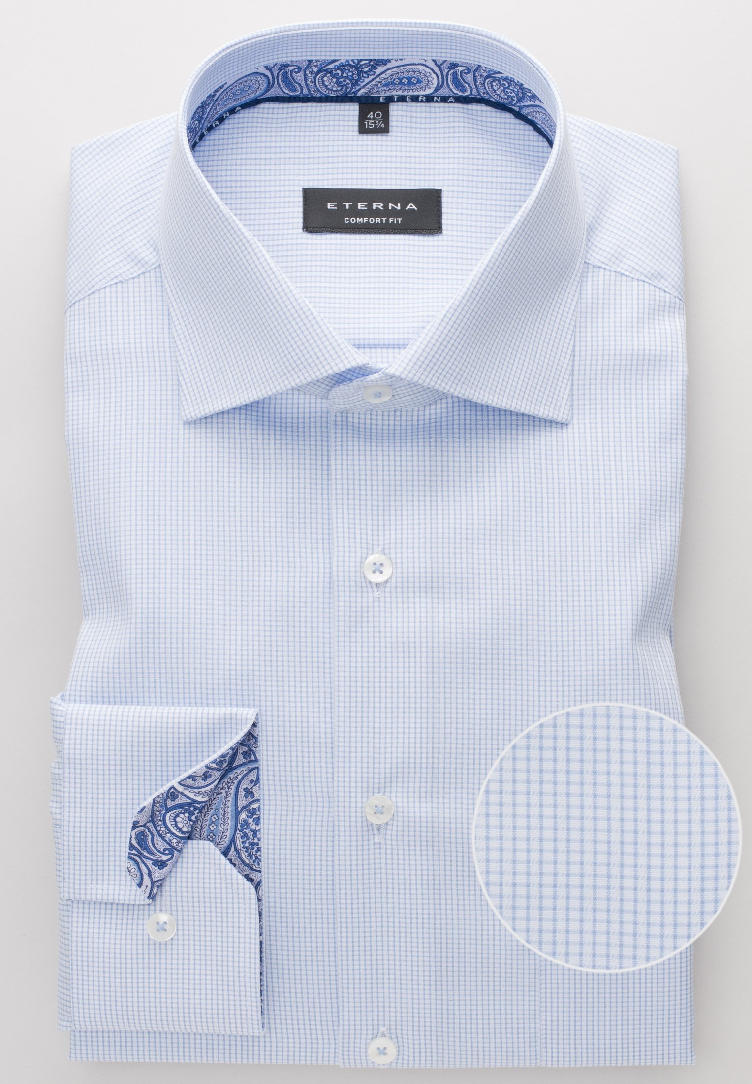 ETERNA LANGARM HEMD COMFORT FIT