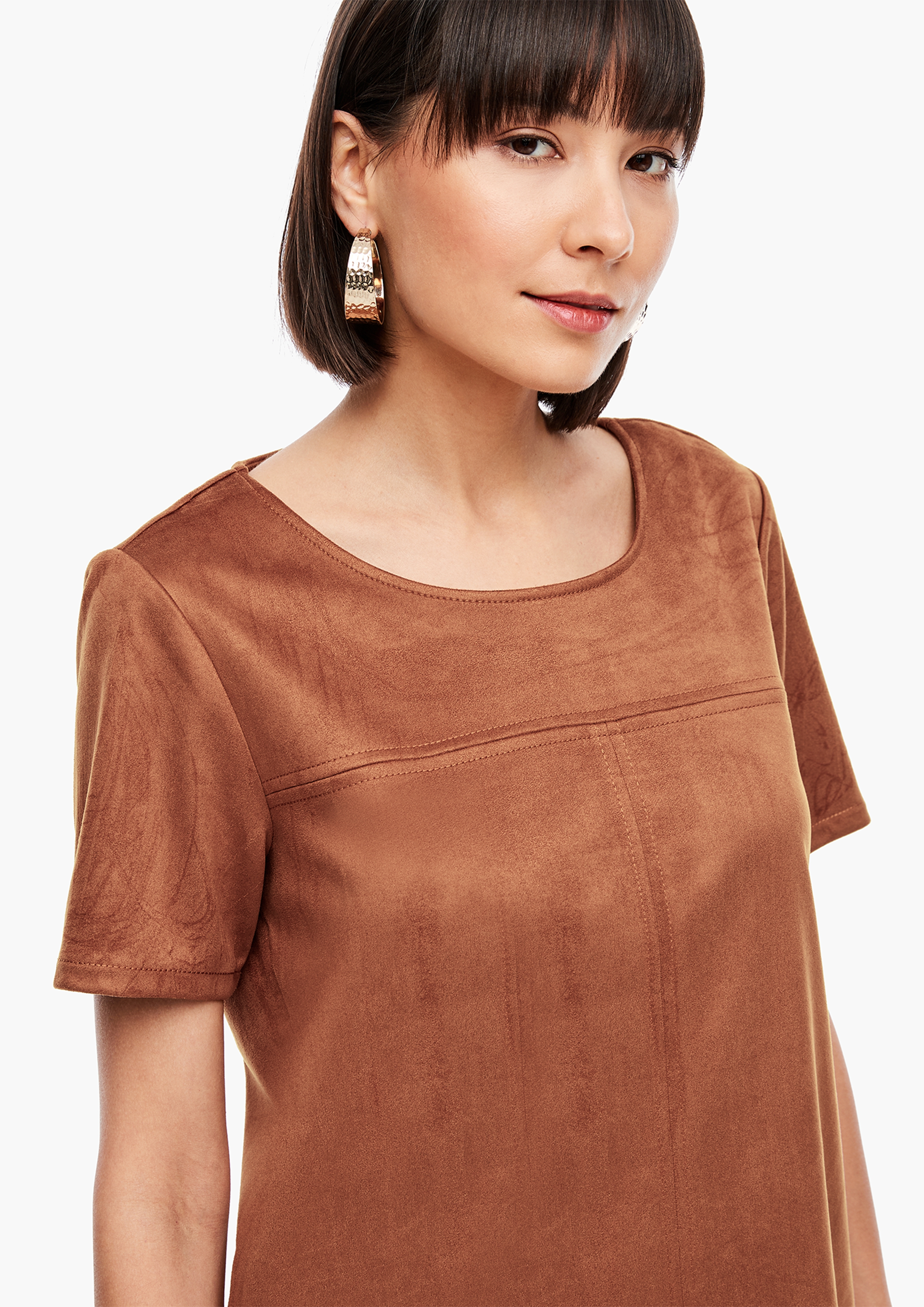 Velours-Kleid