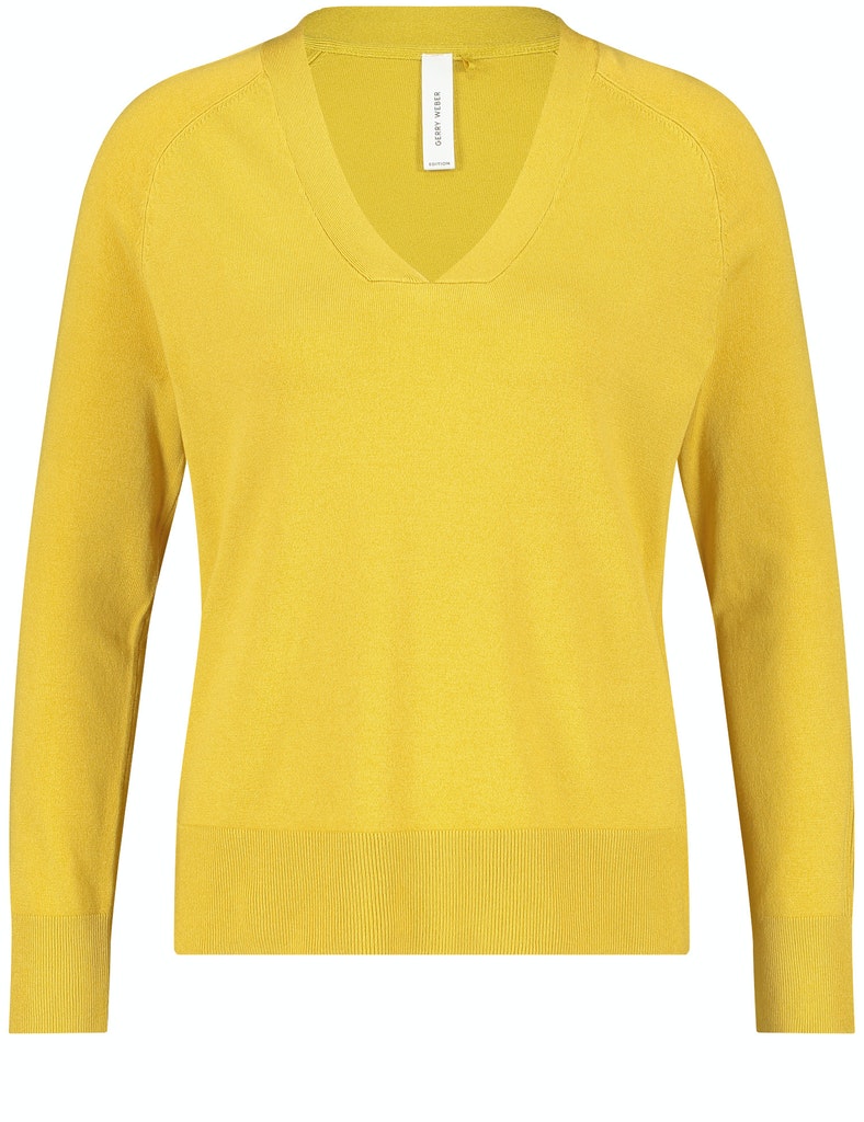 Pullover mit V-Ausschnitt