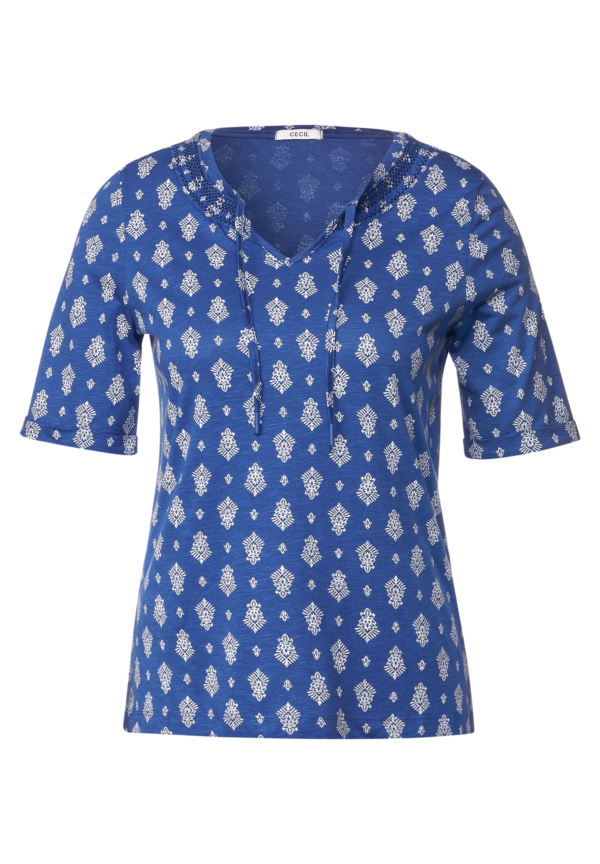 Tunikashirt mit Smock Detail