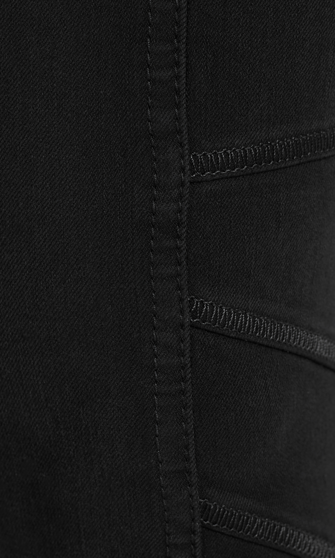 Jeans im Bikerlook