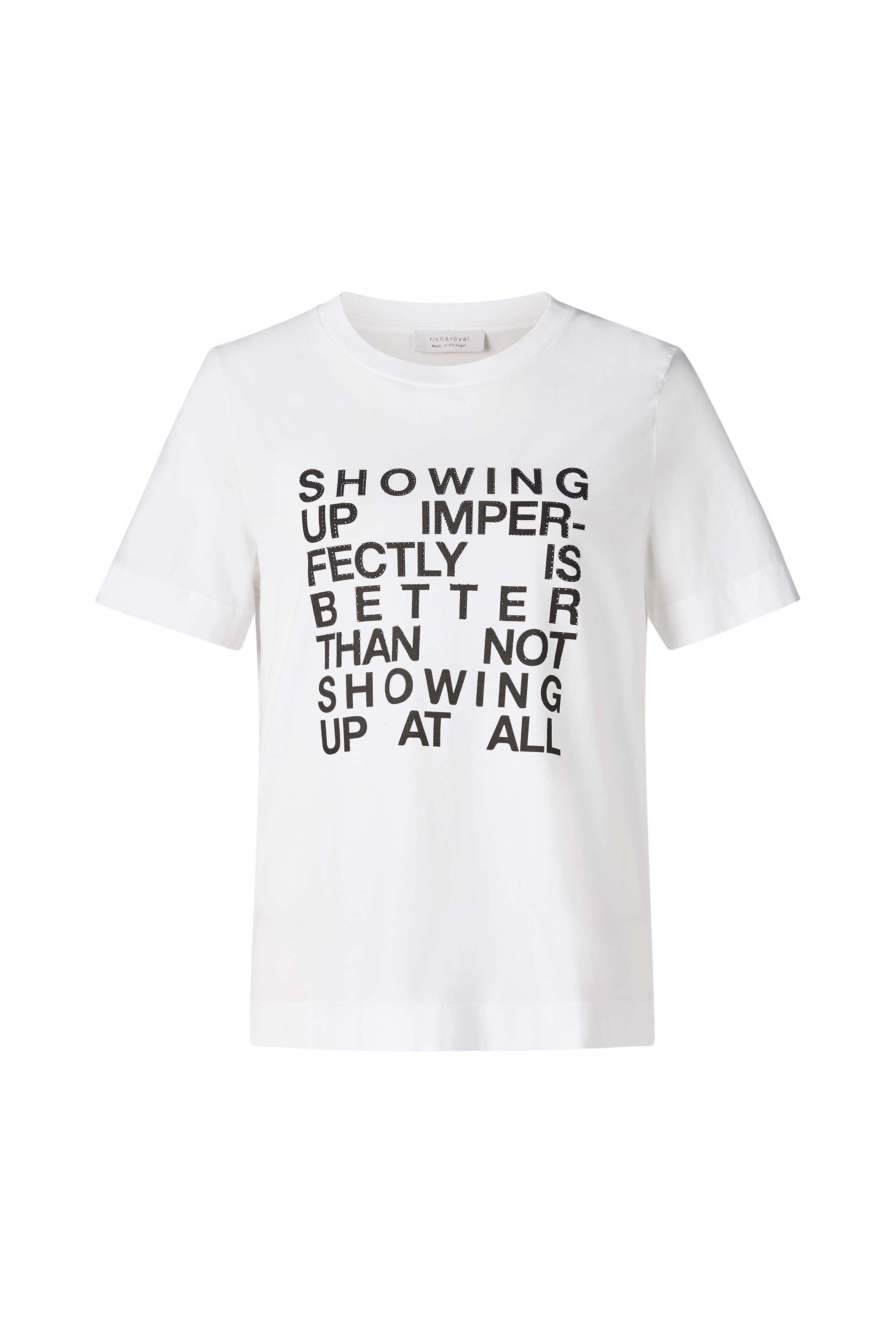 T-Shirt with placed print, organic cotton