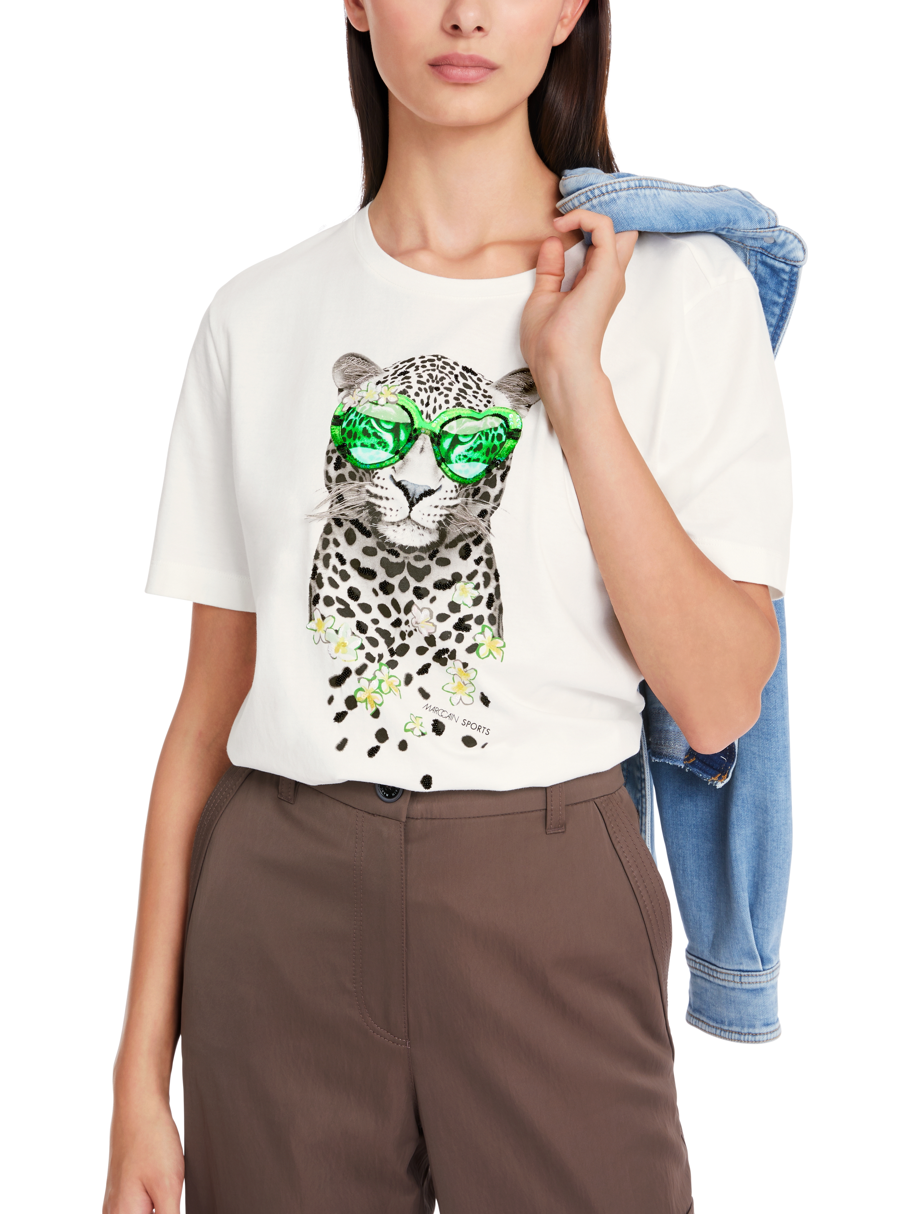 T-Shirt aus reiner Baumwolle