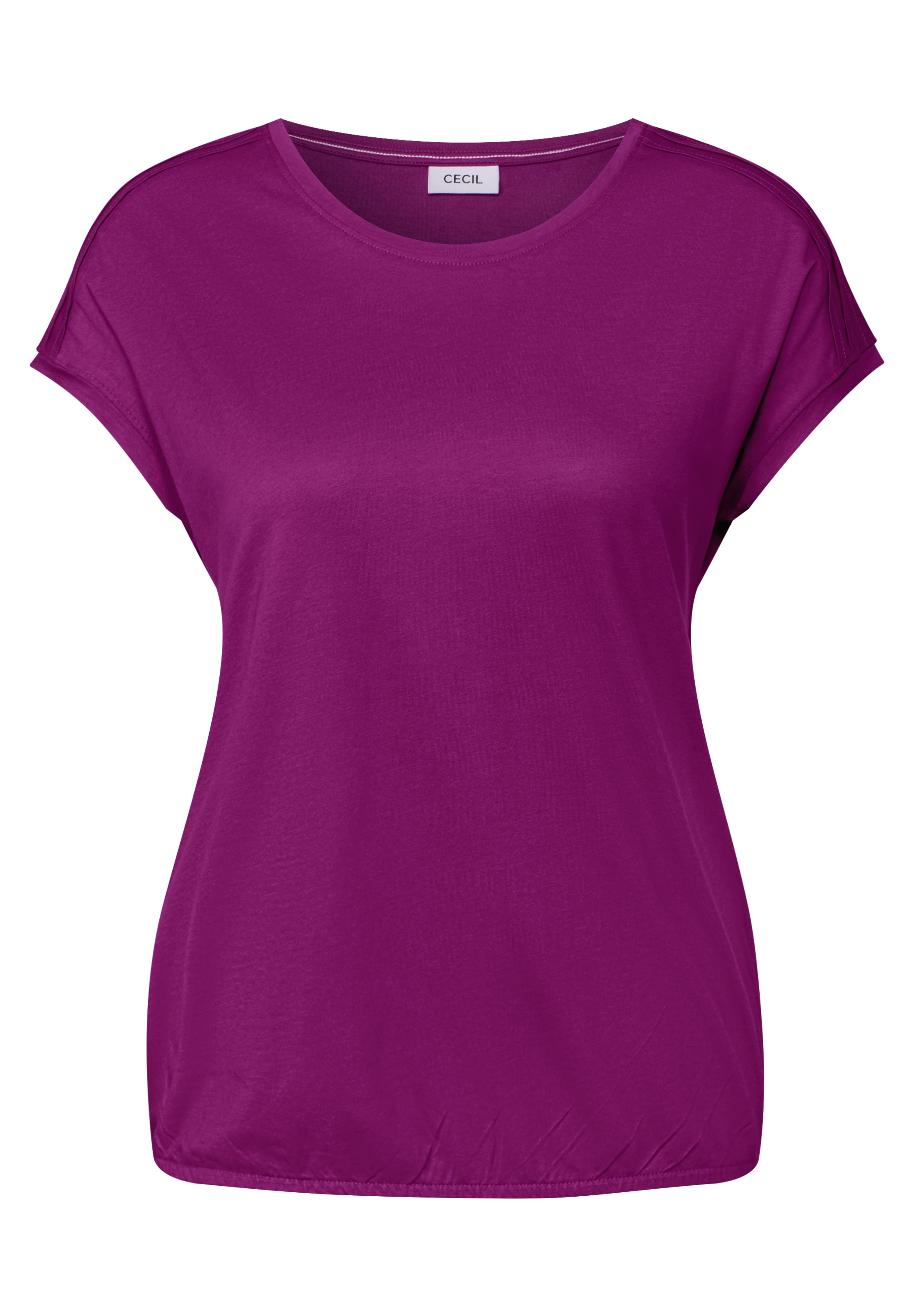 Shirt in Unifarbe