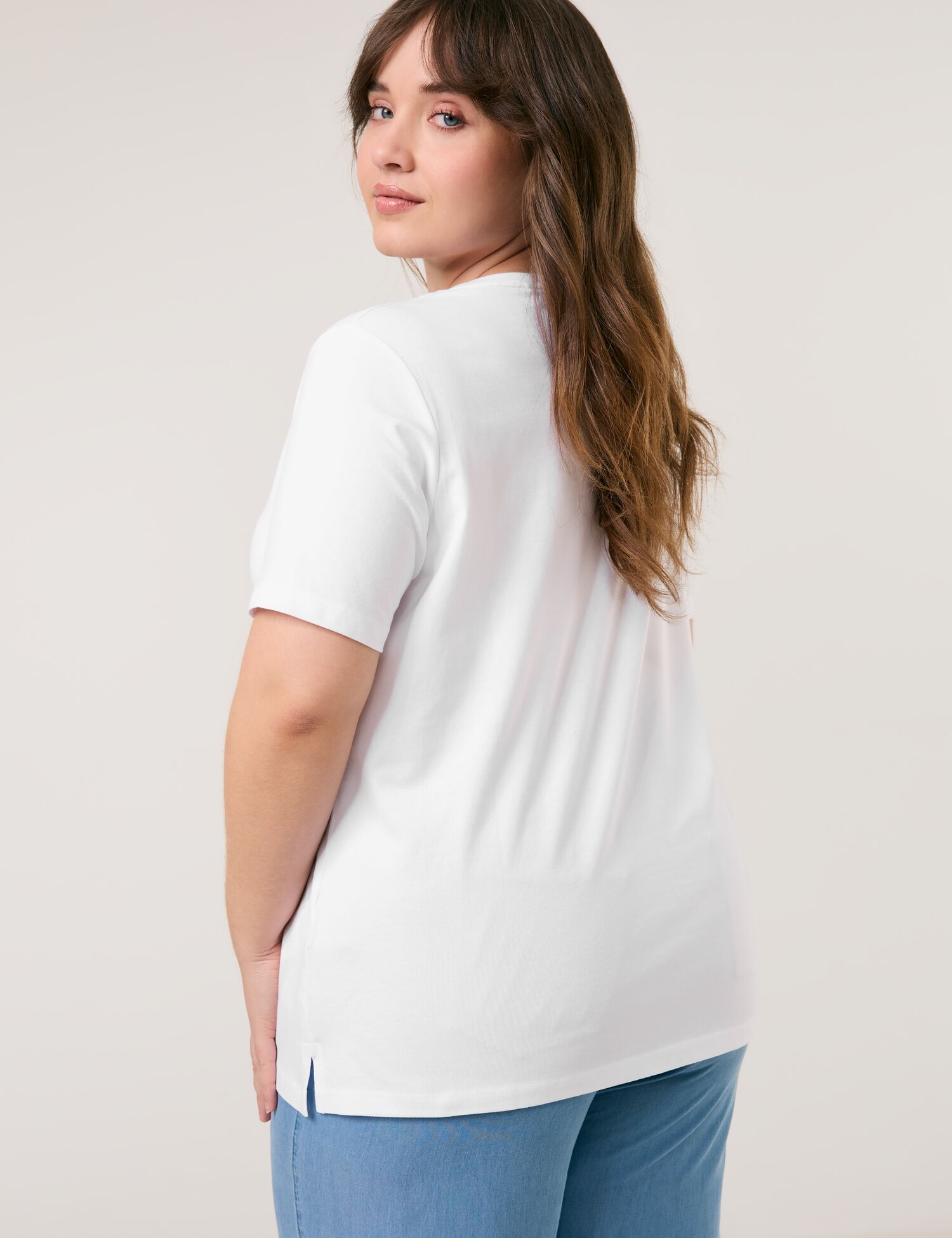 T-Shirt mit Frontprint