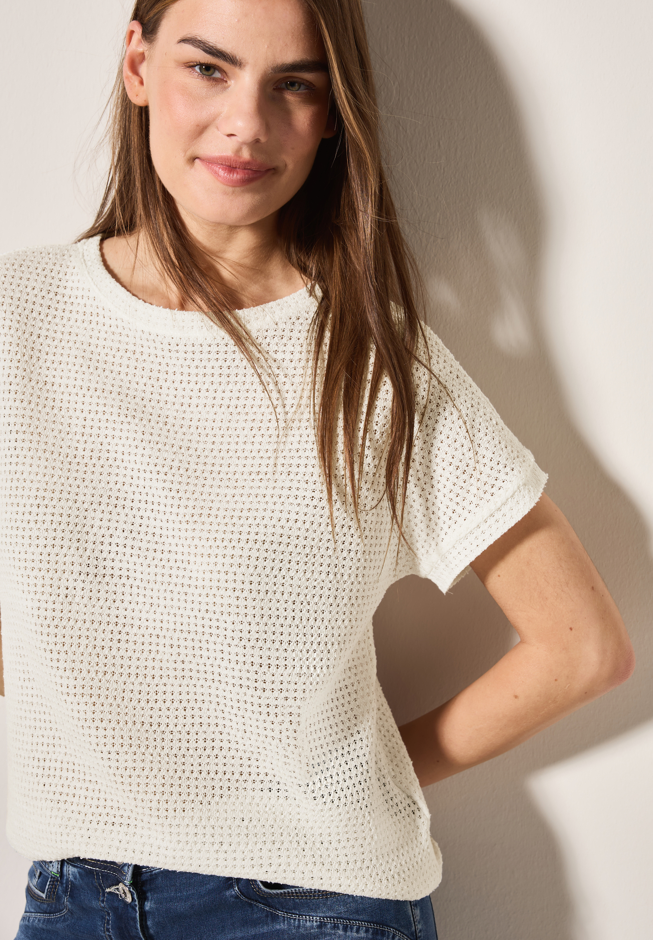 Struktur-T-Shirt