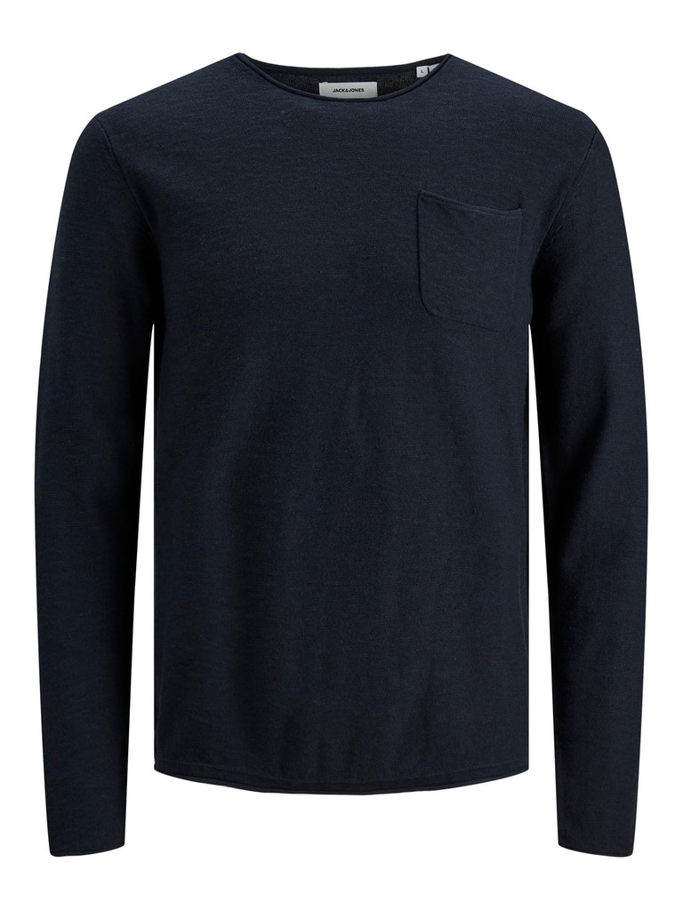 JJEGEORGE KNIT LINEN CREW NECK