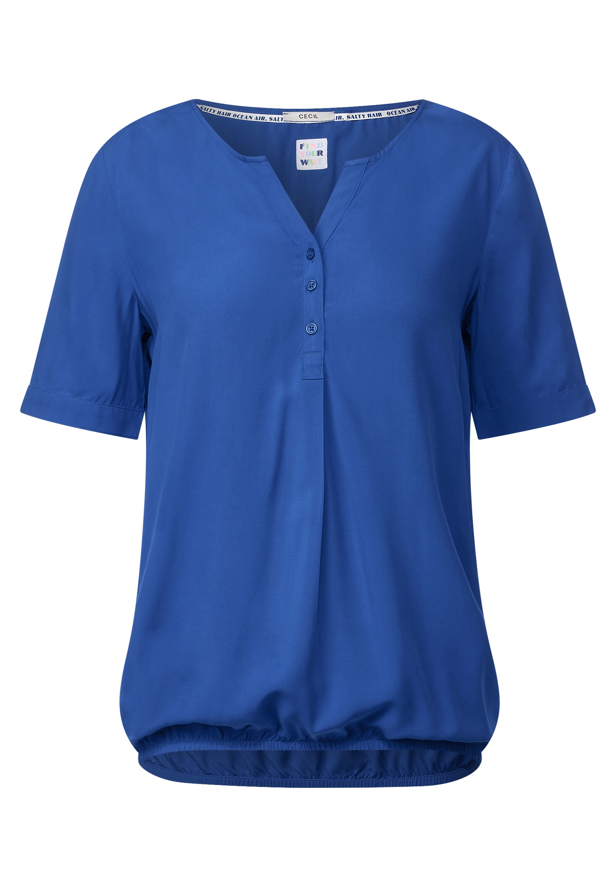 Tunikashirt in Unifarbe