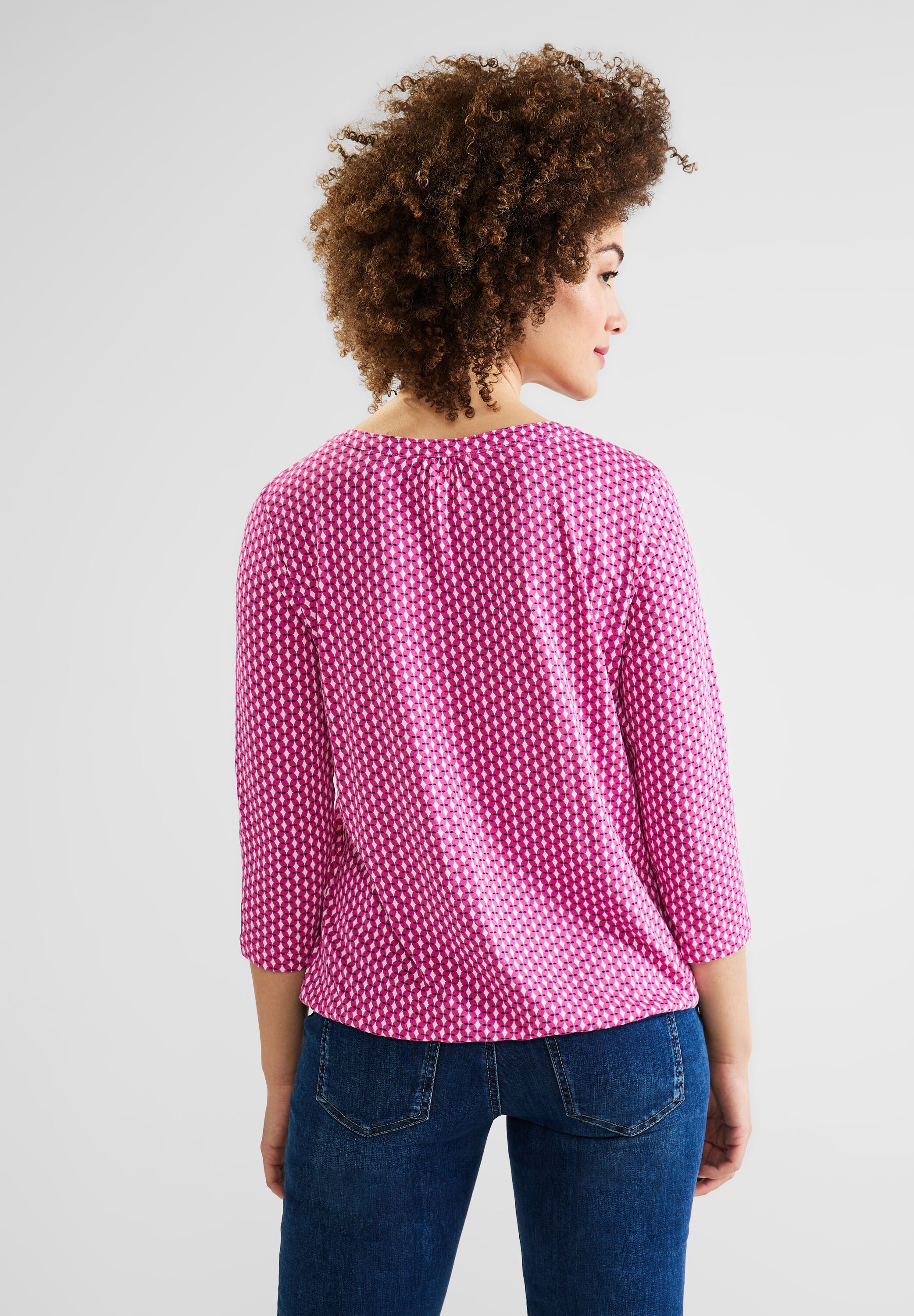 Jersey Shirt mit Print