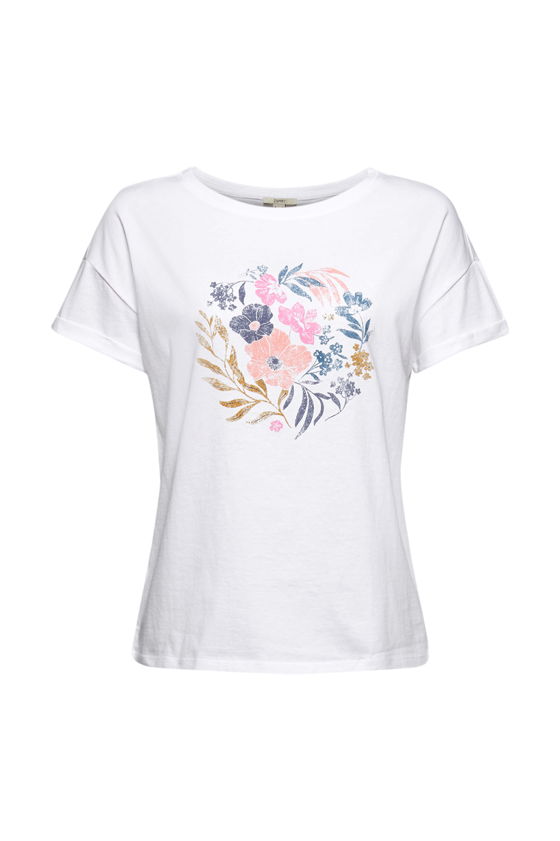 T-Shirt mit Print, Organic Cotton