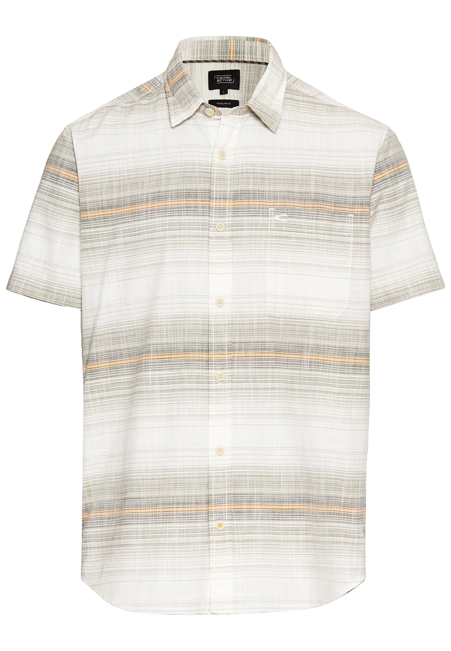 Kurzarmhemd aus Baumwolle mit Karomuster