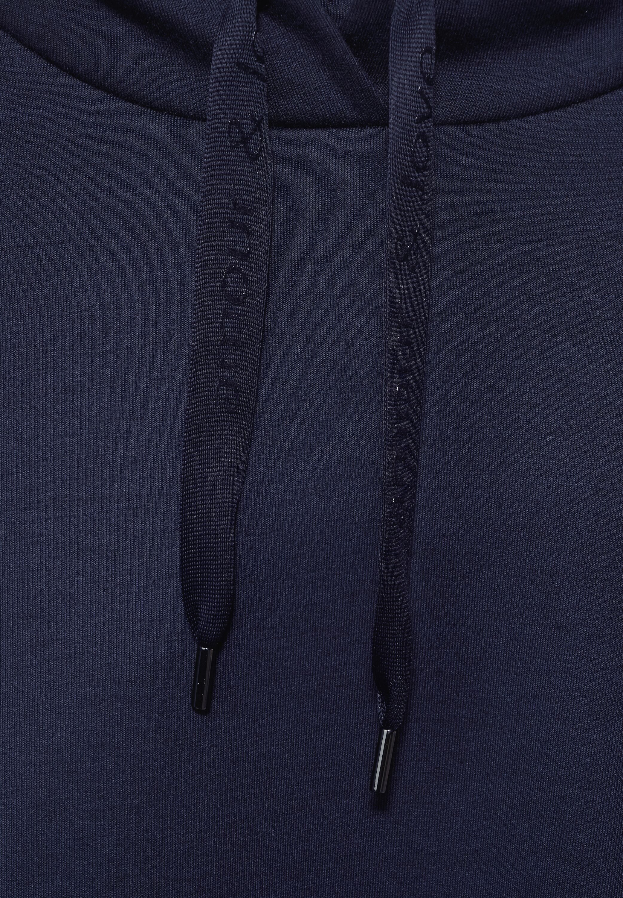 Sweatshirtkleid in Unifarbe