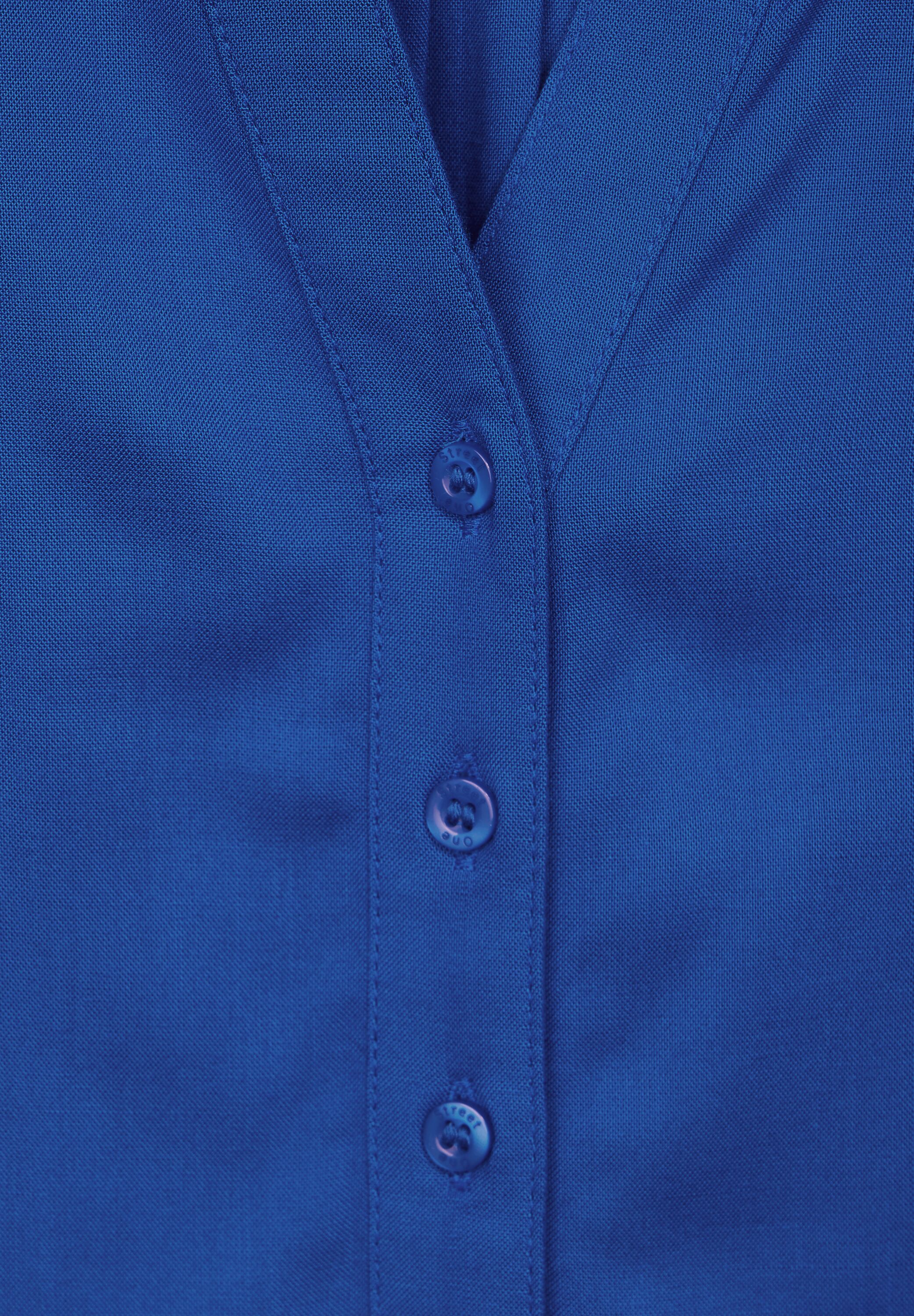 Basic Bluse in Unifarbe