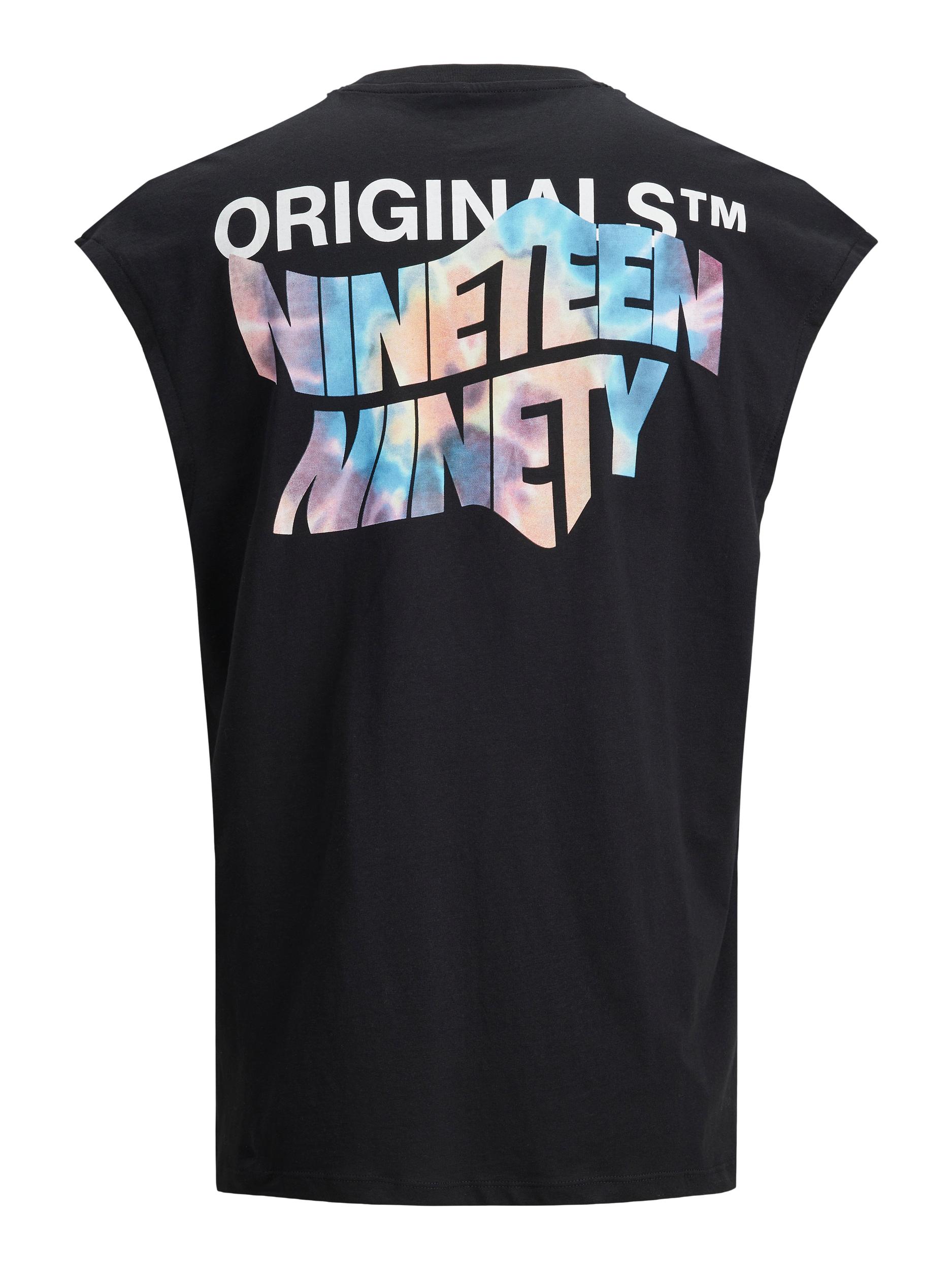 JORFEST OVERSIZE SLEEVELESS CREW NECK