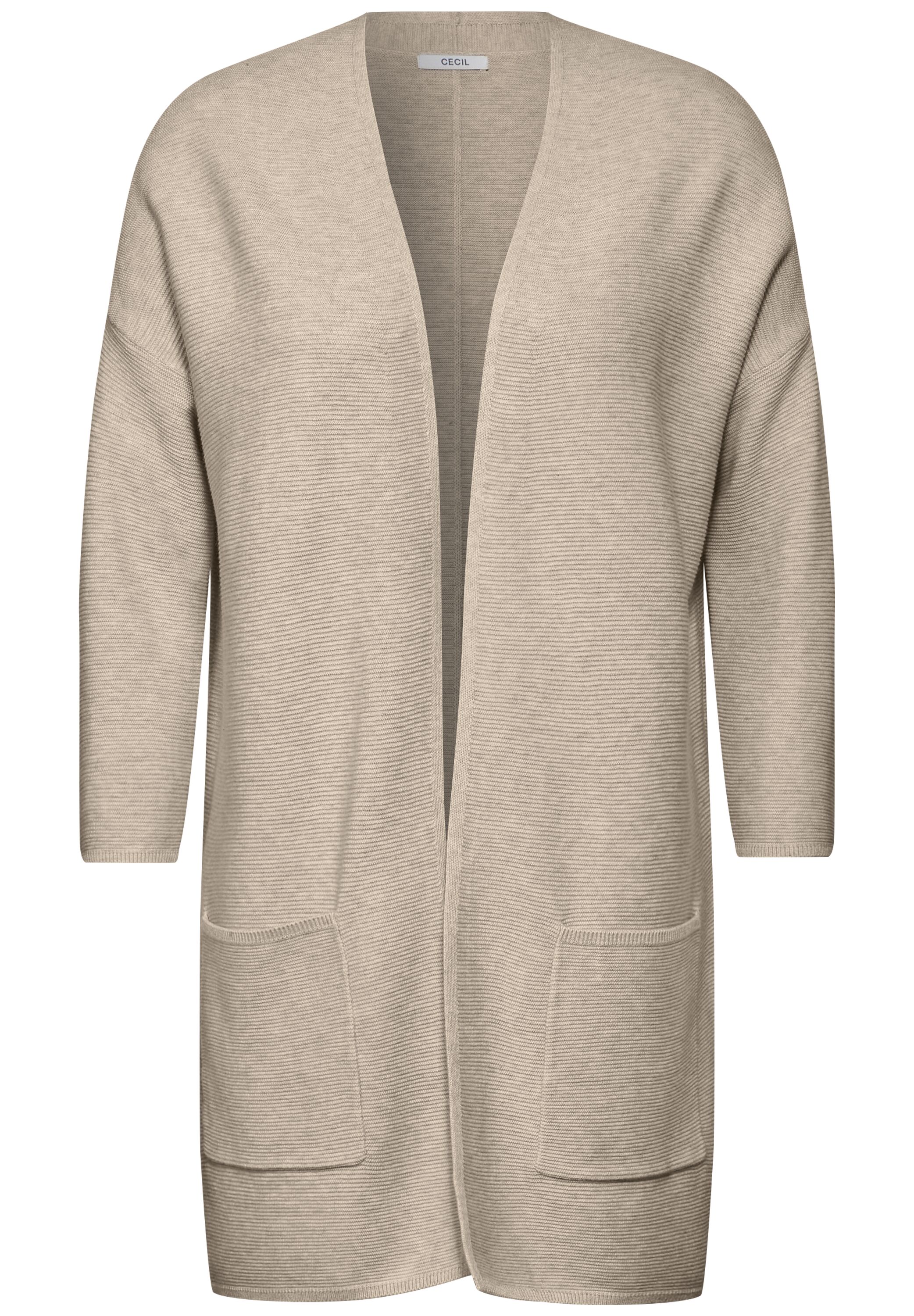 Offener Long Cardigan