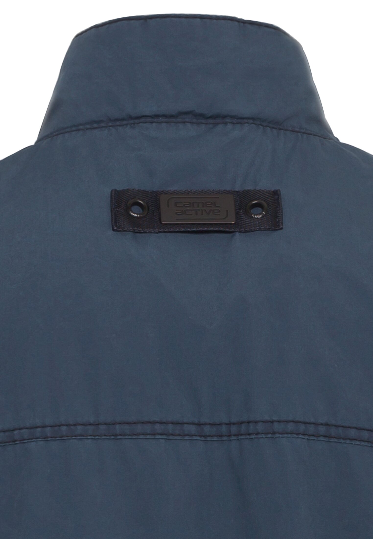 Multipocket Weste mit Stehkragen