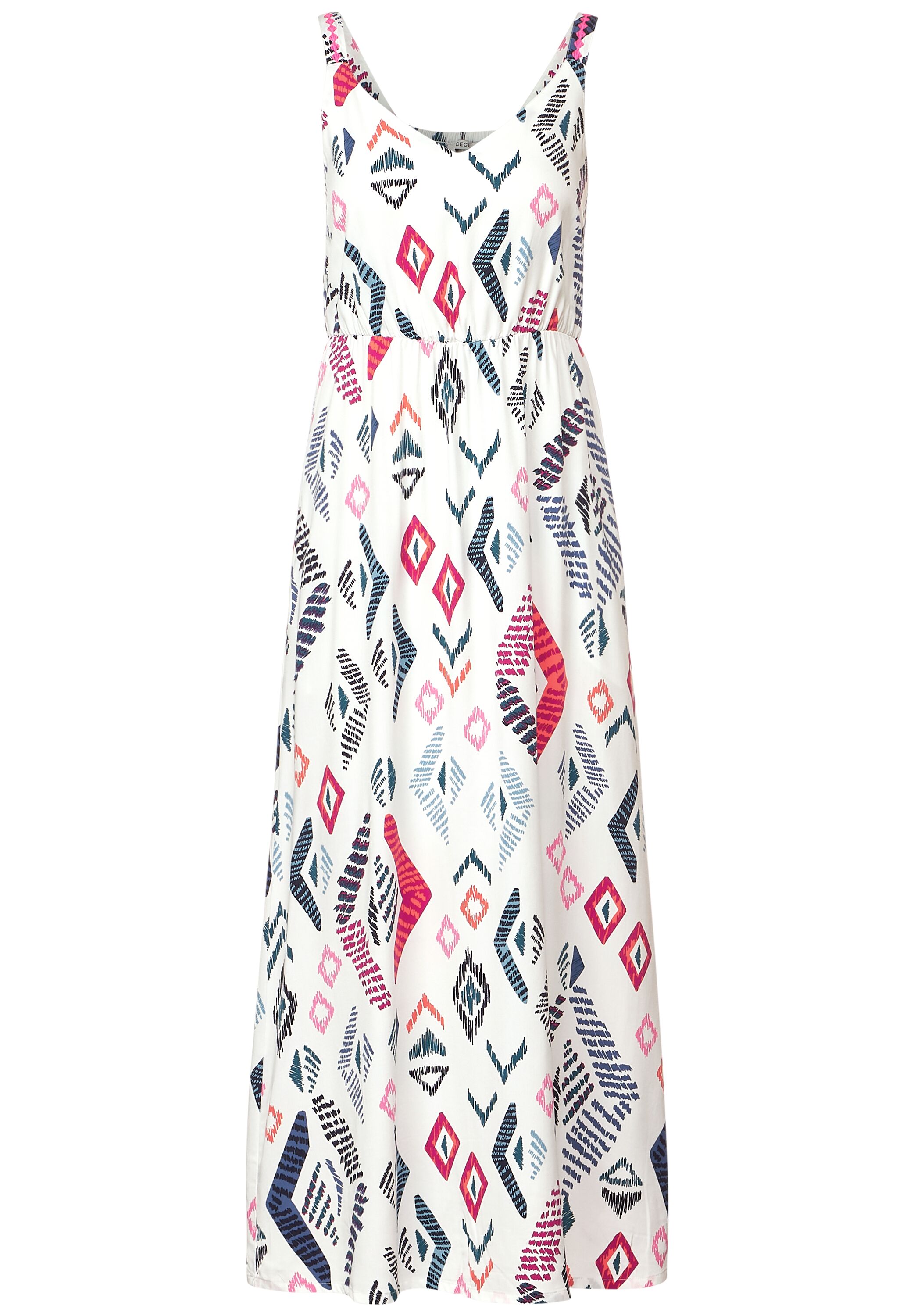 Multicolor Maxi Kleid