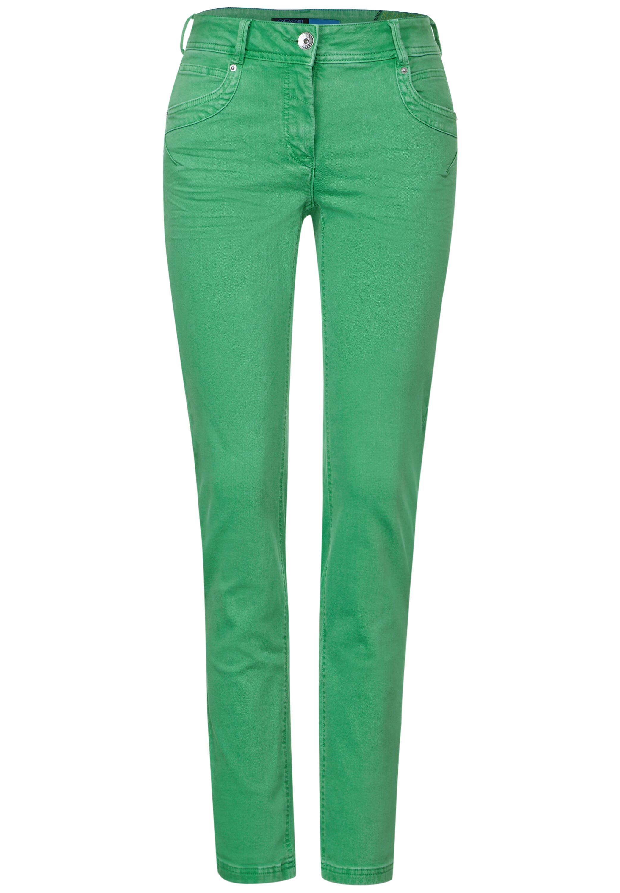 Slim Fit Baumwollhose