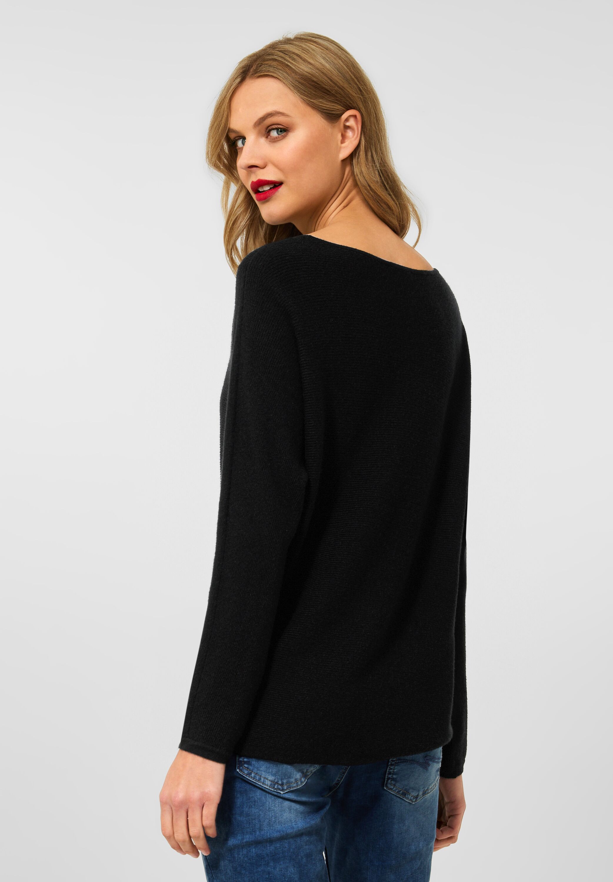 Pullover mit Dolmanärmeln