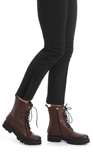 Jerseyhose mit Strukturmuster