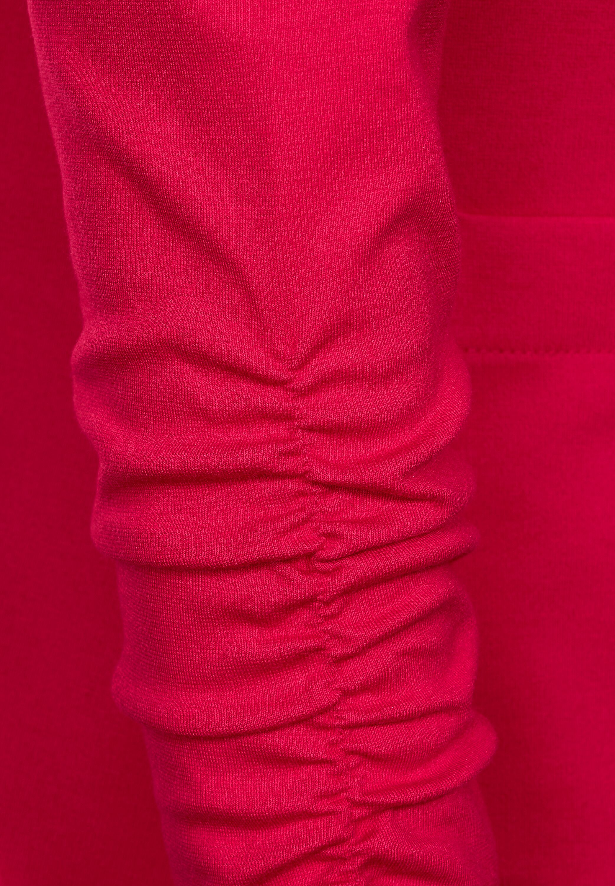 Sweatblazer mit Raffung