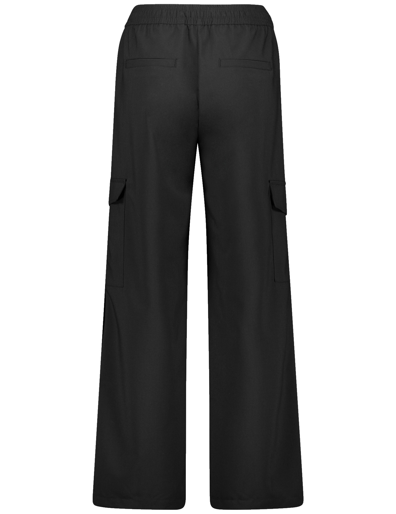 Fließende Schlupfhose mit Cargotaschen