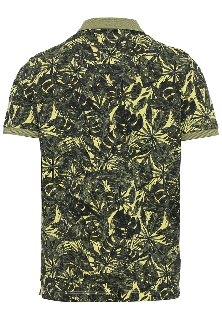 Poloshirt mit Print aus Organic Cotton