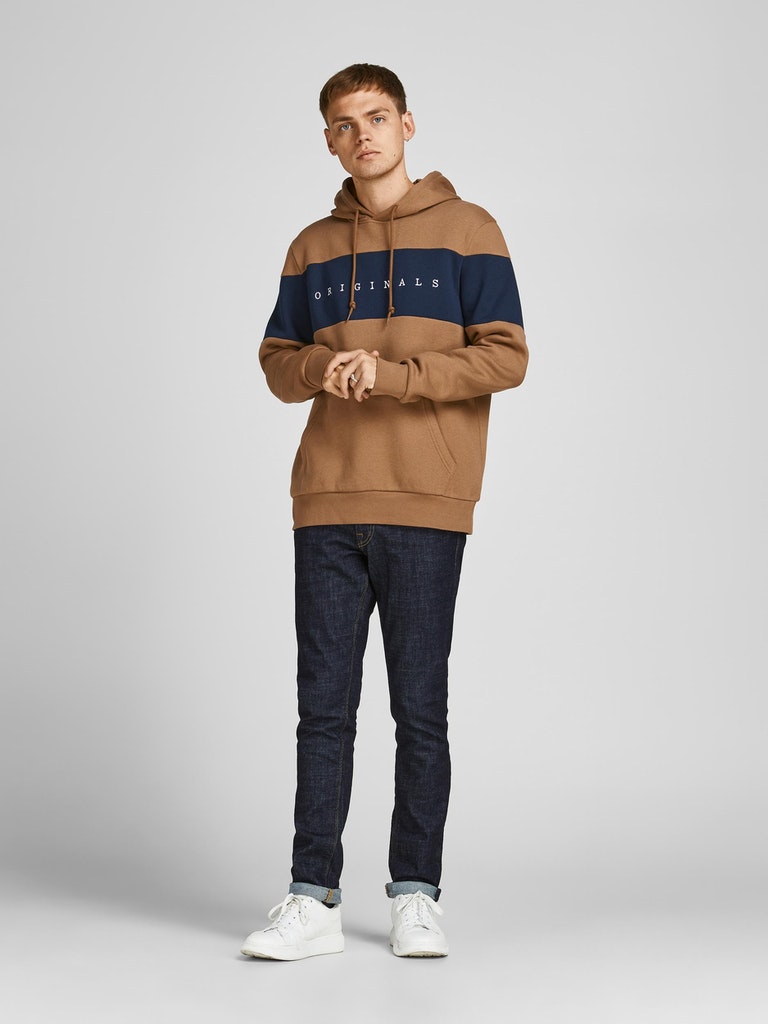 JORCOPENHAGEN BLOCK SWEAT HOOD BF LN