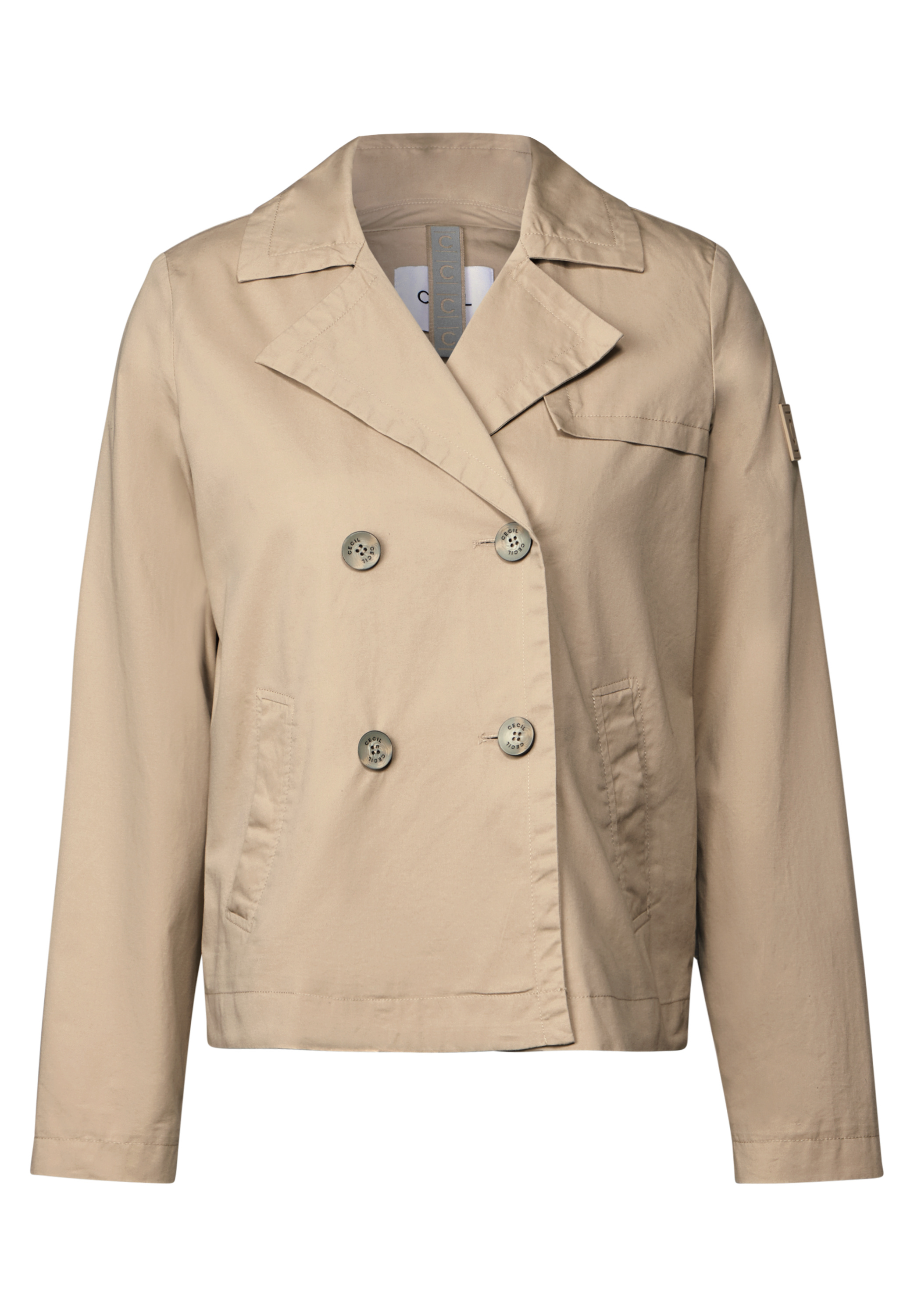 Kurze Trenchcoat