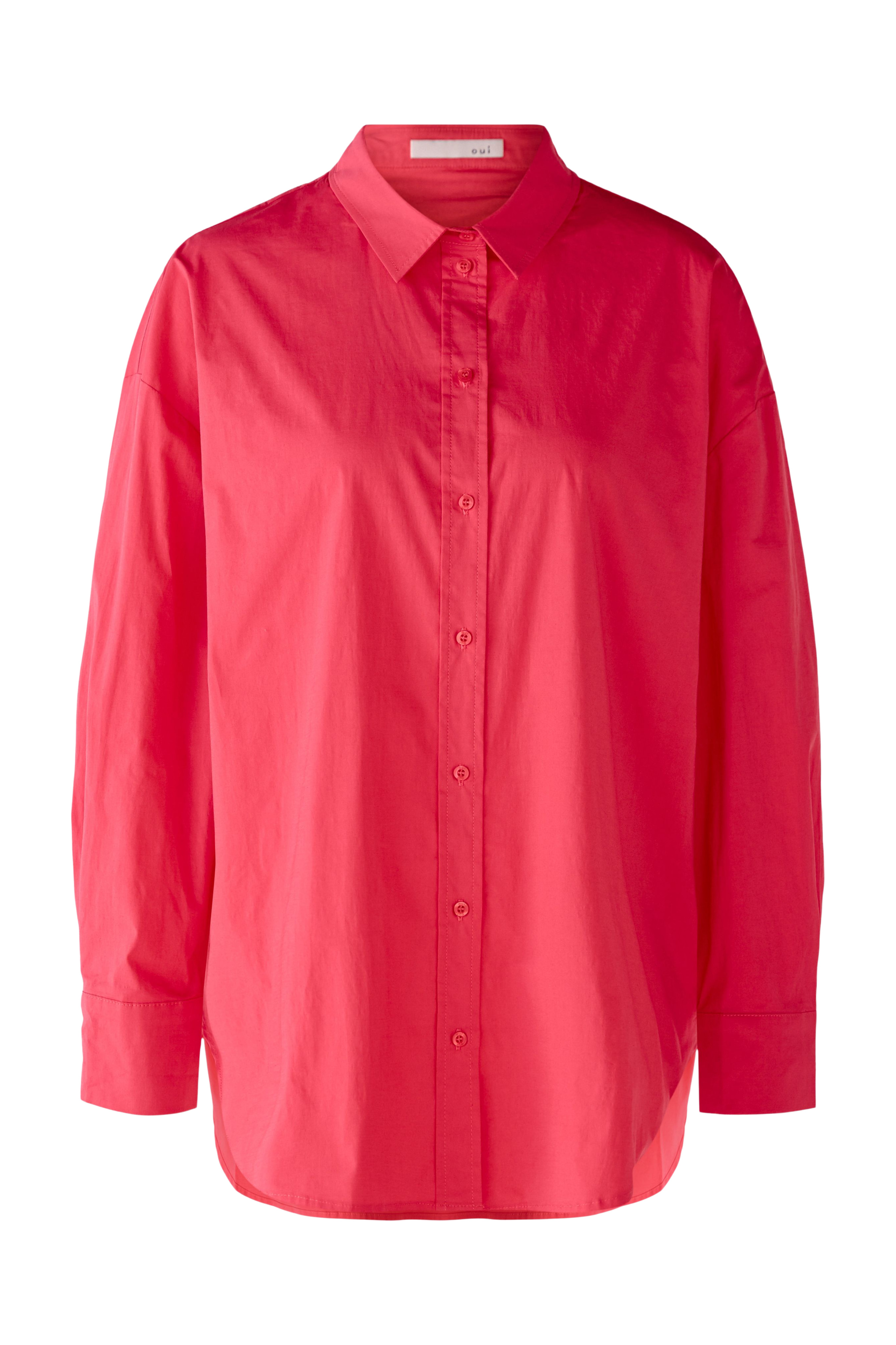 Hemdbluse in Baumwoll-Stretch-Qualität