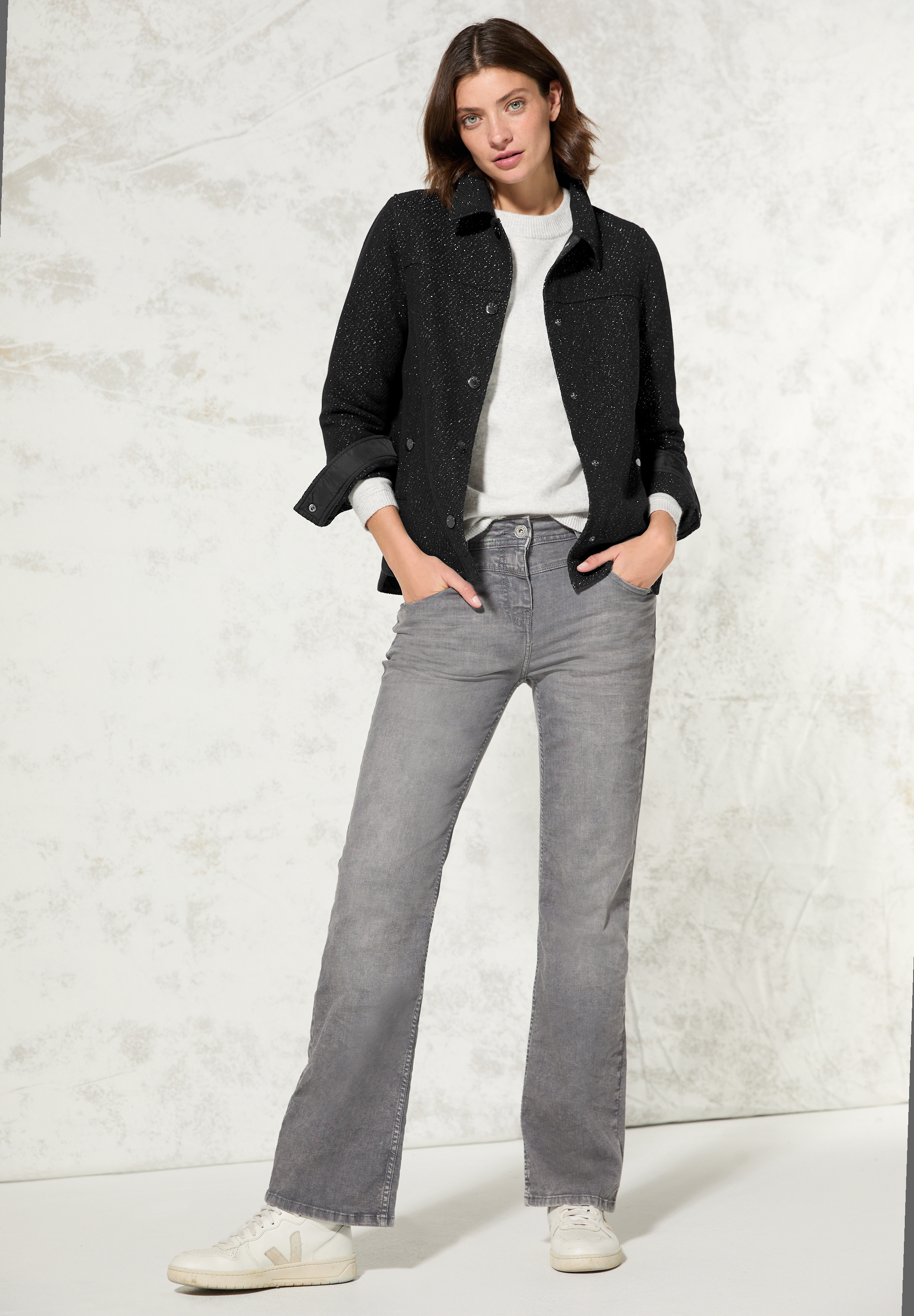 Overshirt mit Kapuze