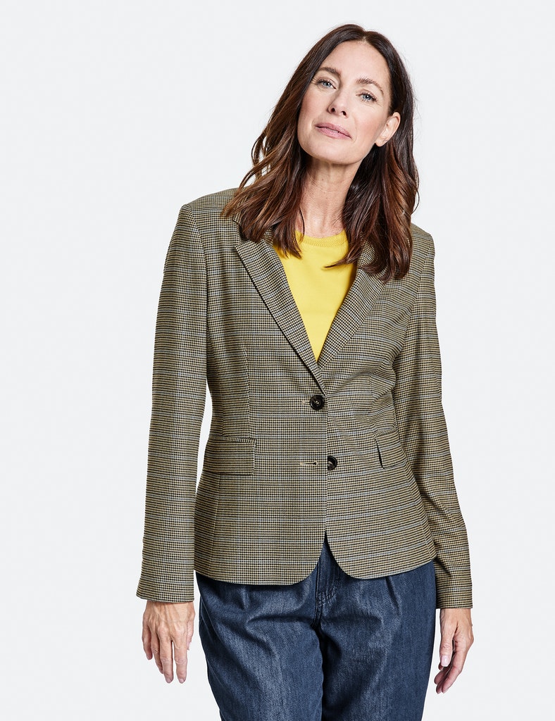 Karierter Blazer