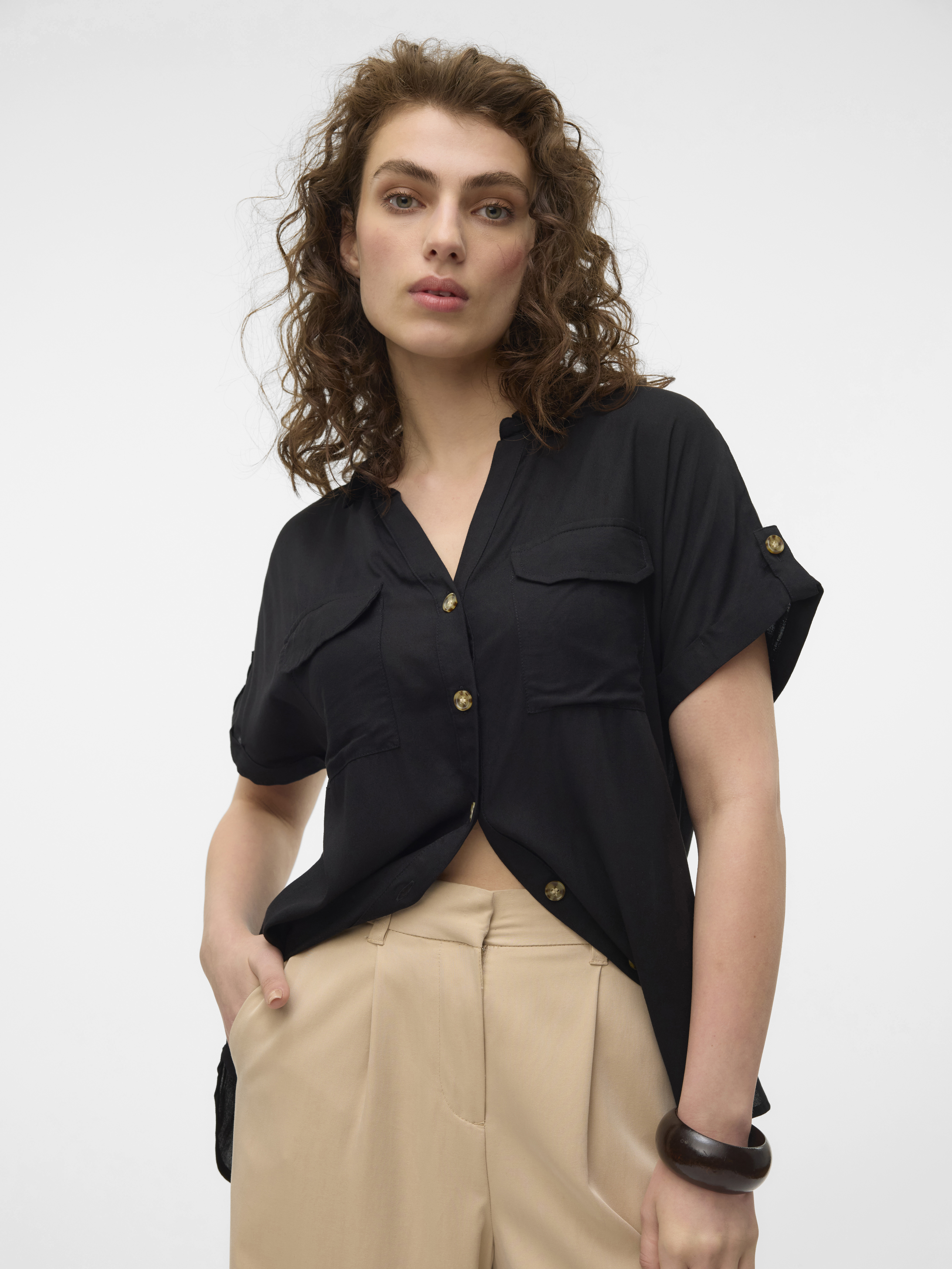 VMBUMPY SS SHIRT WVN NOOS