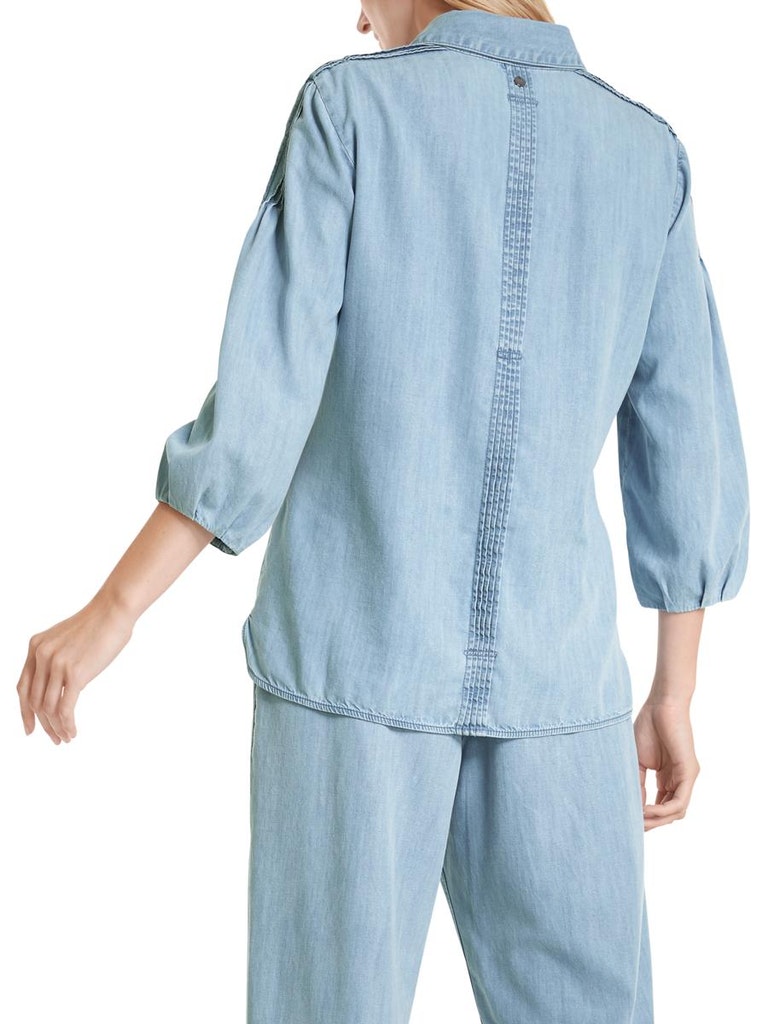 Jeansbluse "Rethink Together"