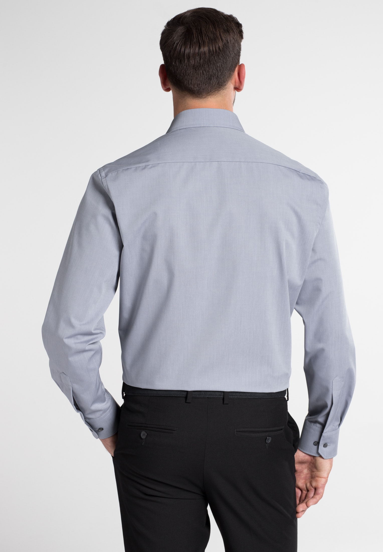 ETERNA LANGARM HEMD COMFORT FIT CHAMBRAY ETERNA LANGARM HEMD COMFORT FIT CHAMBRAY