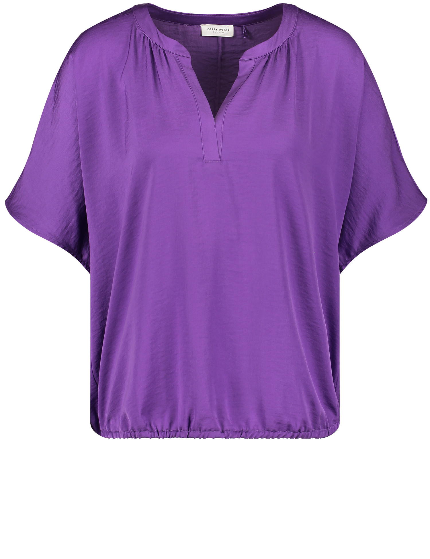 Blusenshirt mit elastischem Saum