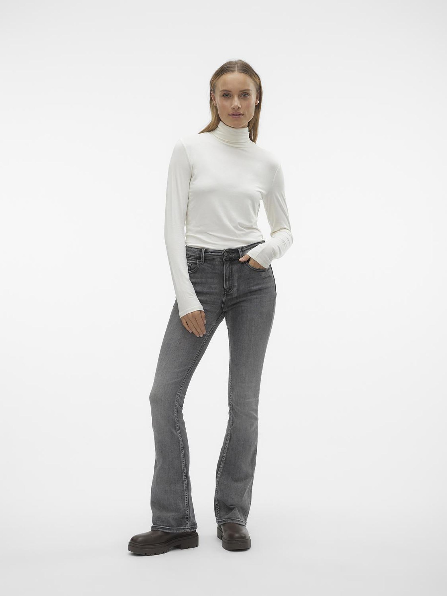 VMALBERTE LS ROLLNECK TOP JRS NOOS