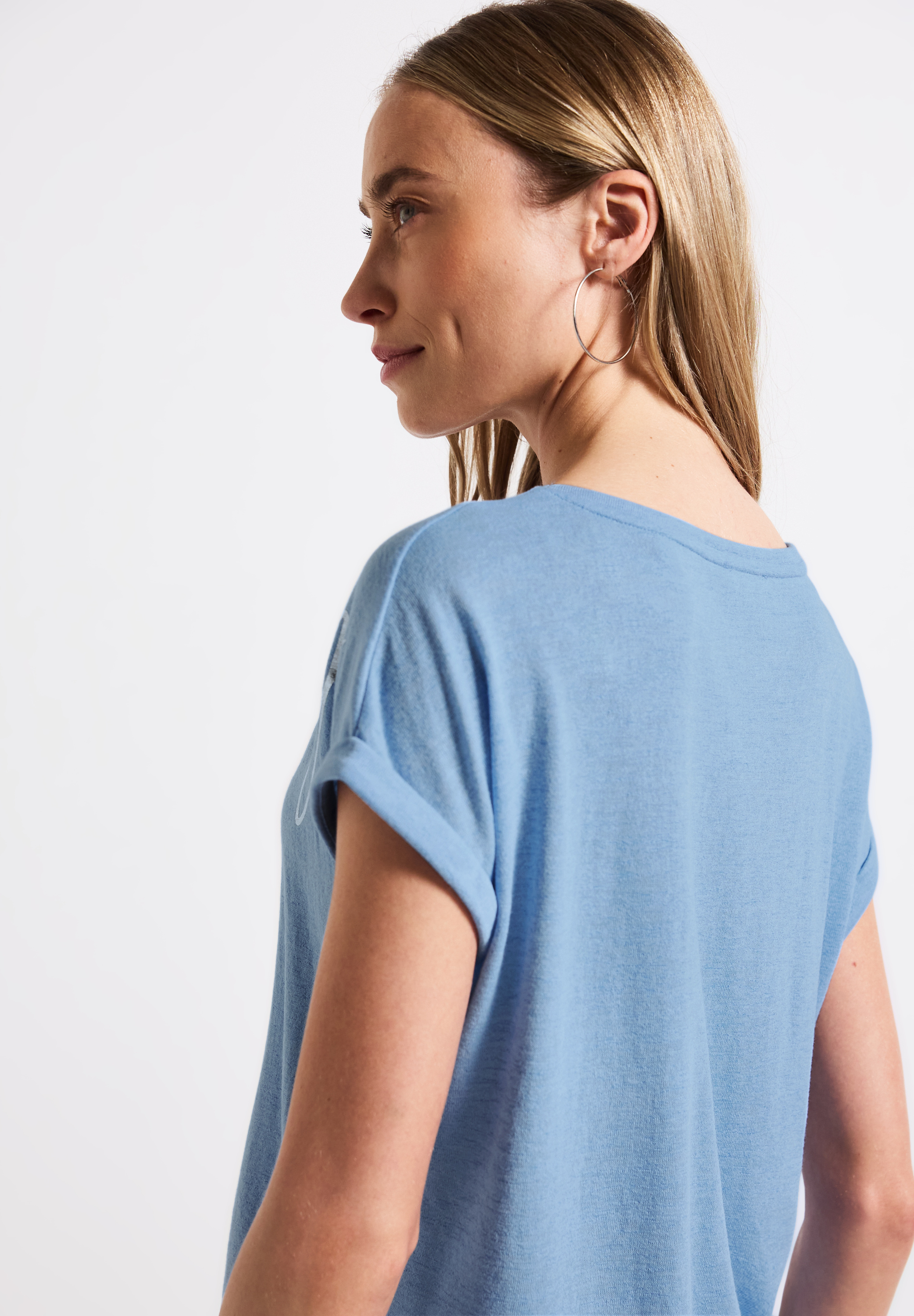 T-Shirt mit Folien Wording