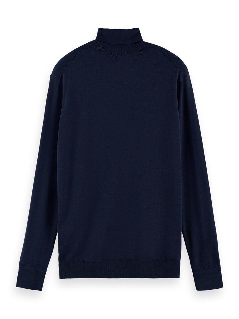 Melange turtleneck pullover, contains Ecovero™