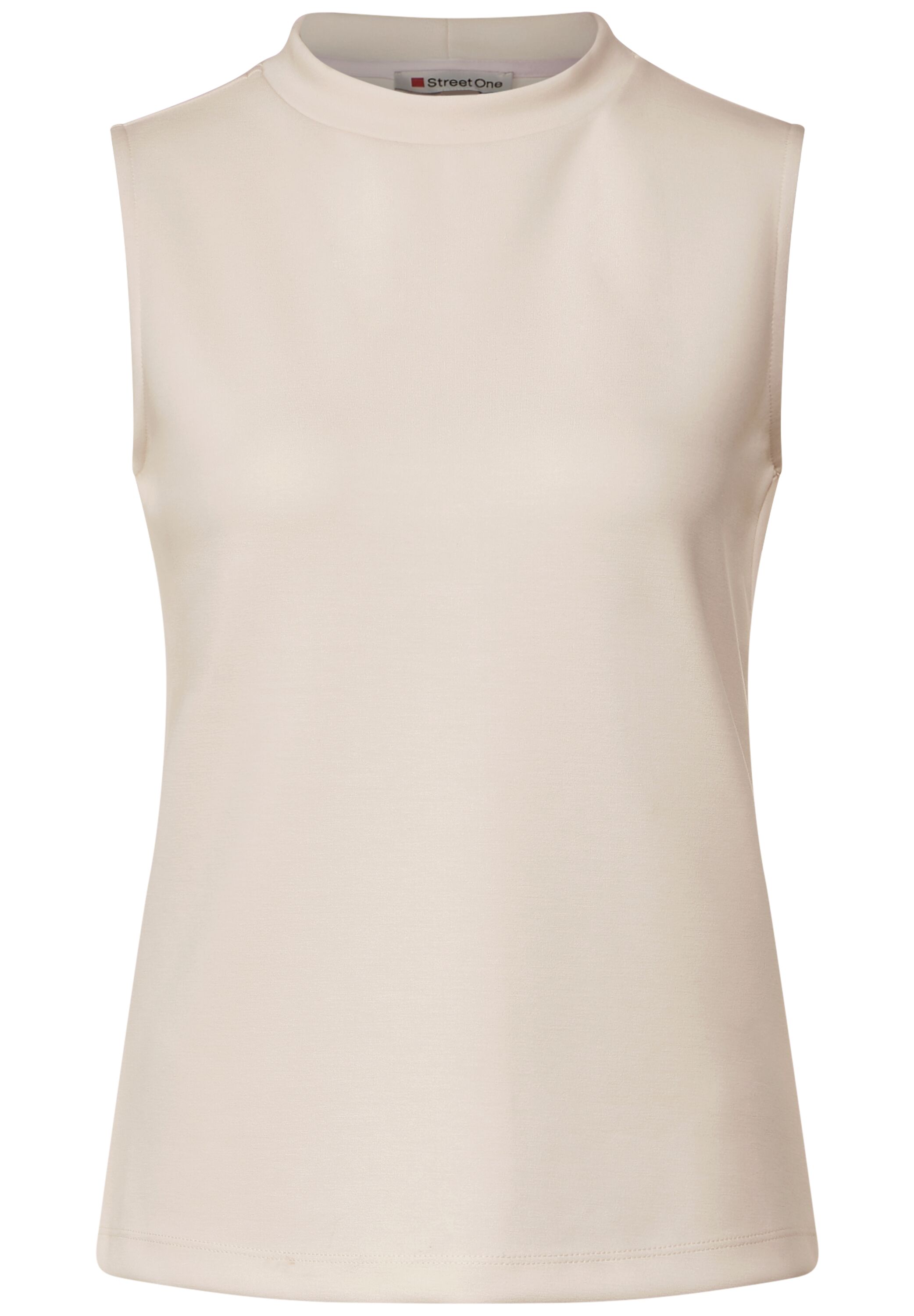 Top im Seiden Look