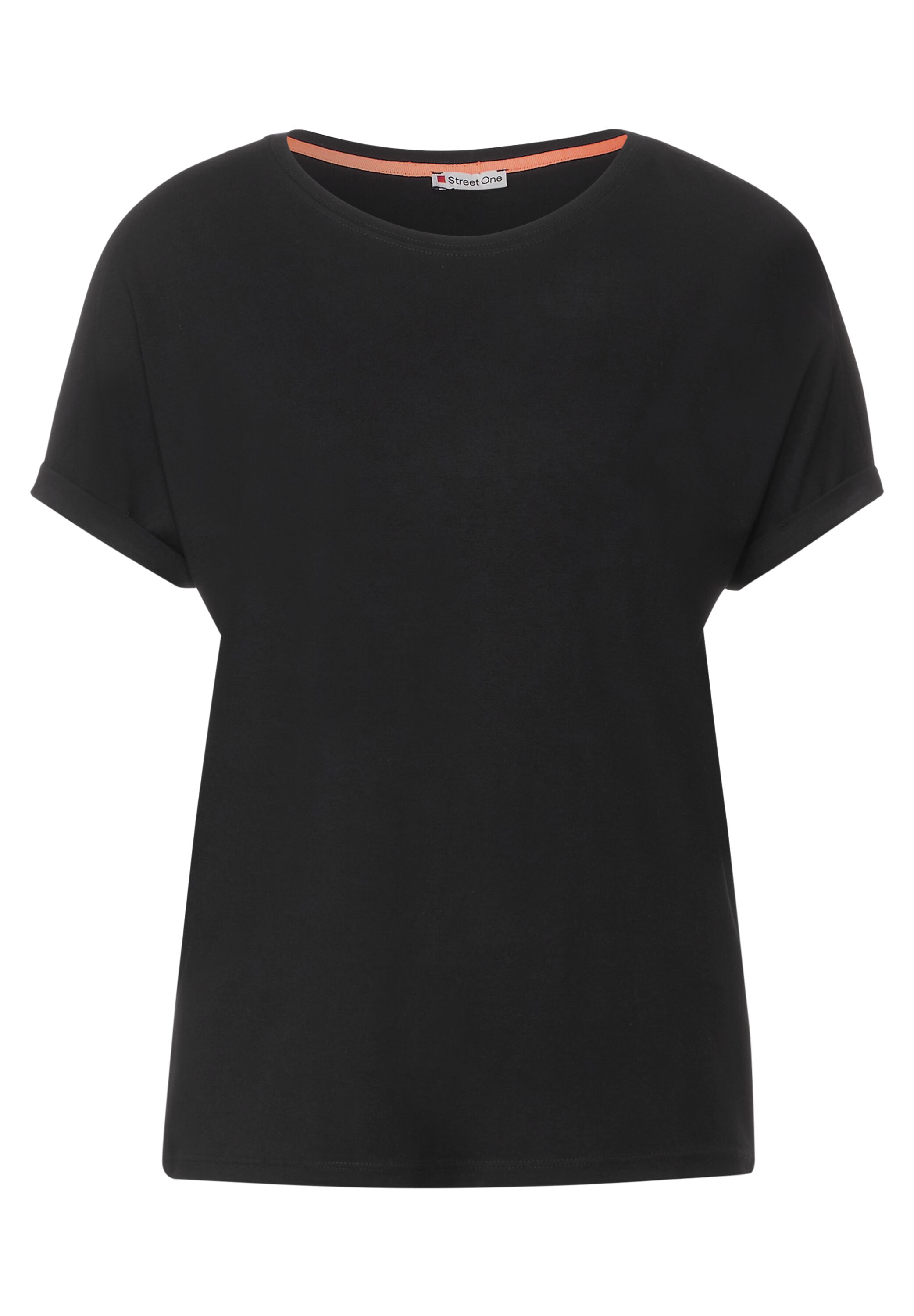 T-Shirt in Unifarbe