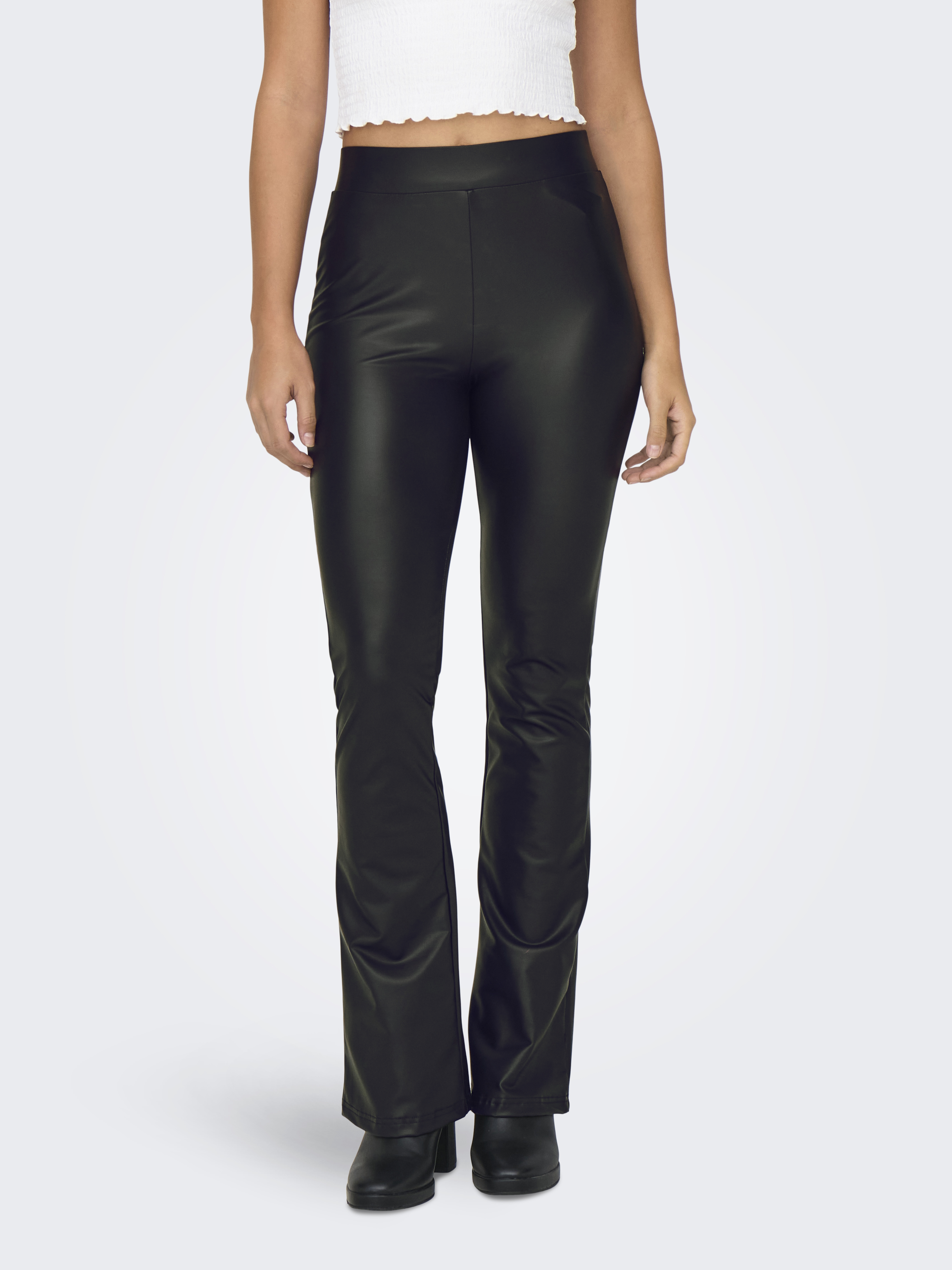 ONLCOOL COATED FLARED PANT JRS