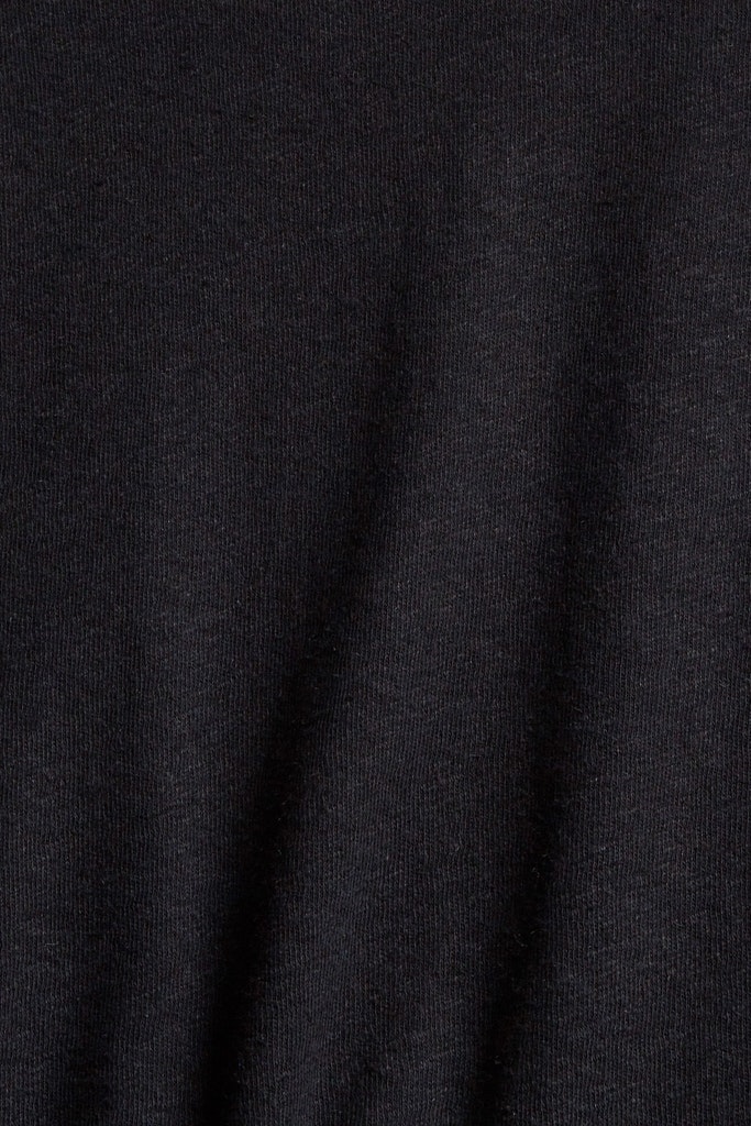 Mit Leinen: Tanktop mit V-Ausschnitt