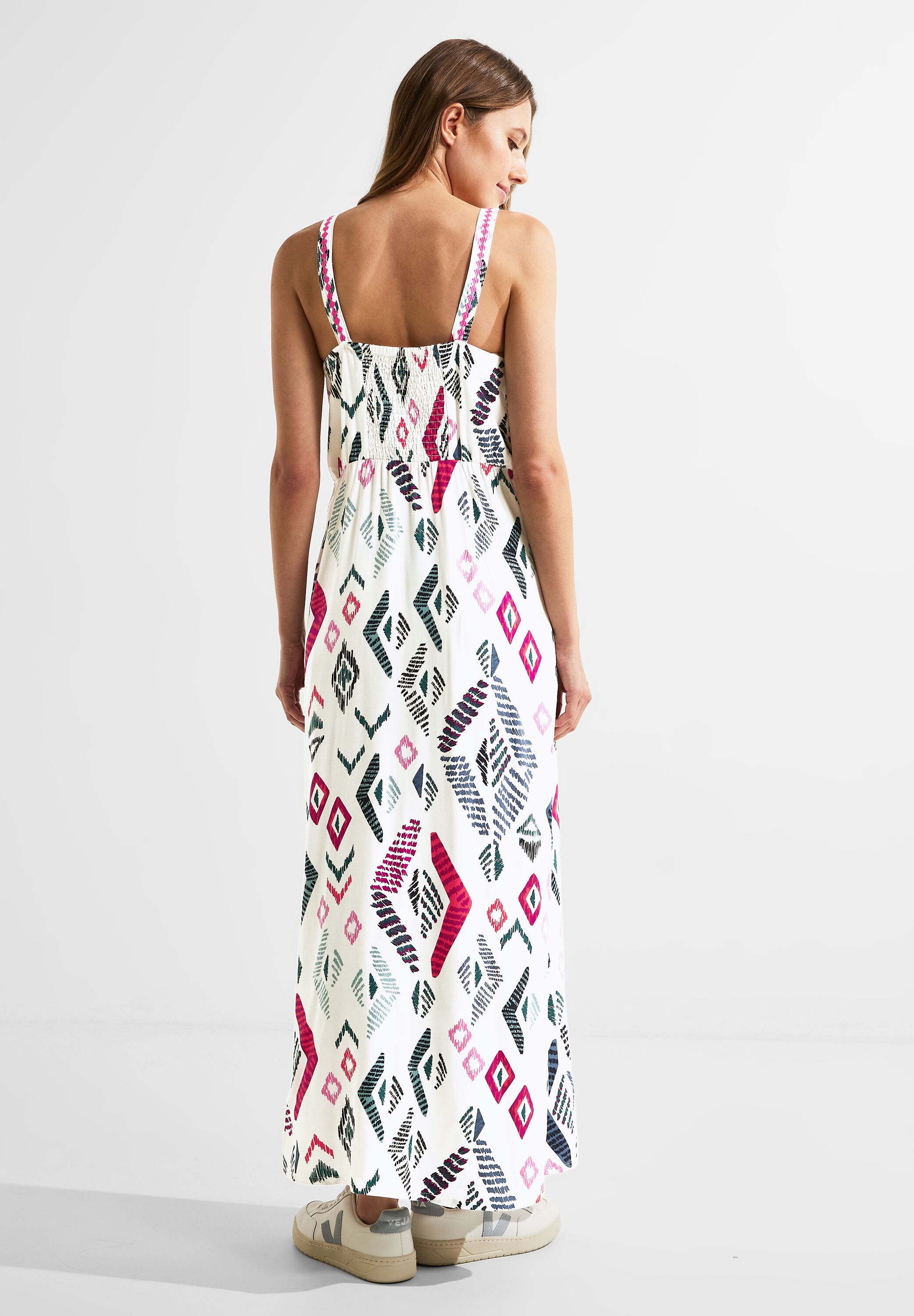 Multicolor Maxi Kleid