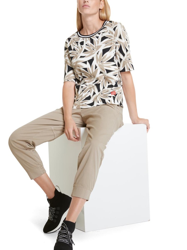 Shirt mit Palmen-Print