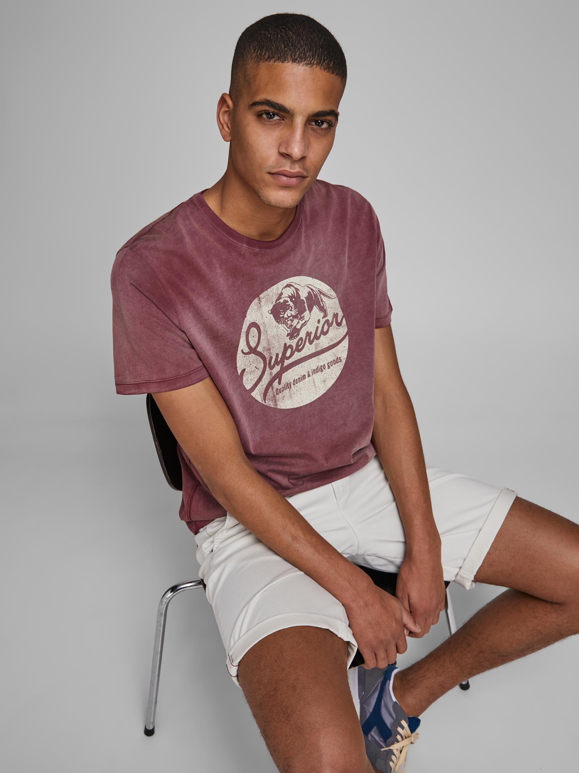 JPREDGAR BLU. TEE SS CREW NECK