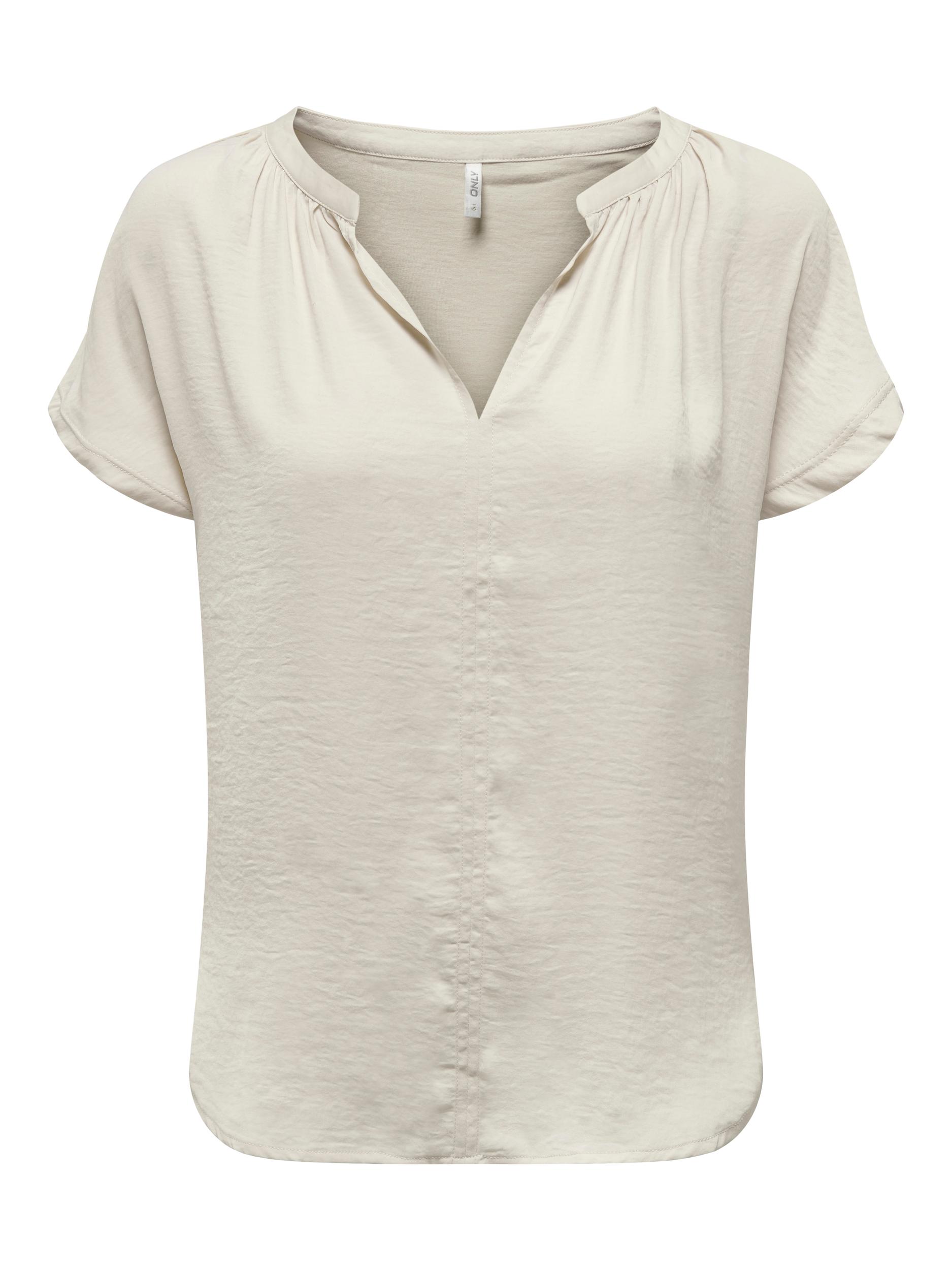 ONLAVA S/S SPLIT MIX TOP JRS