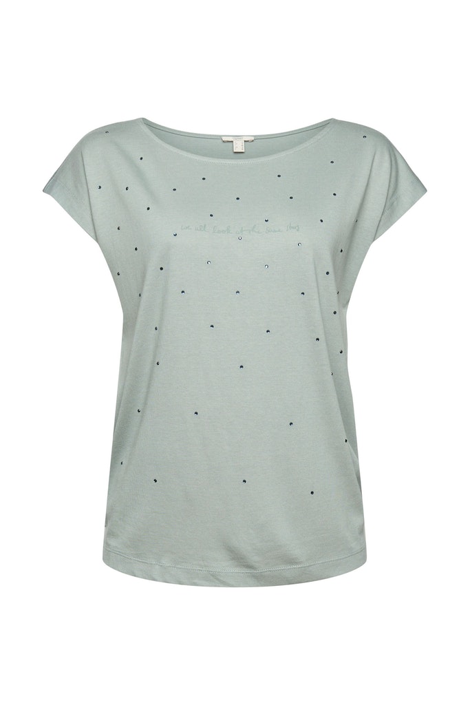 Statement-Shirt aus Bio-Baumwoll-Mix