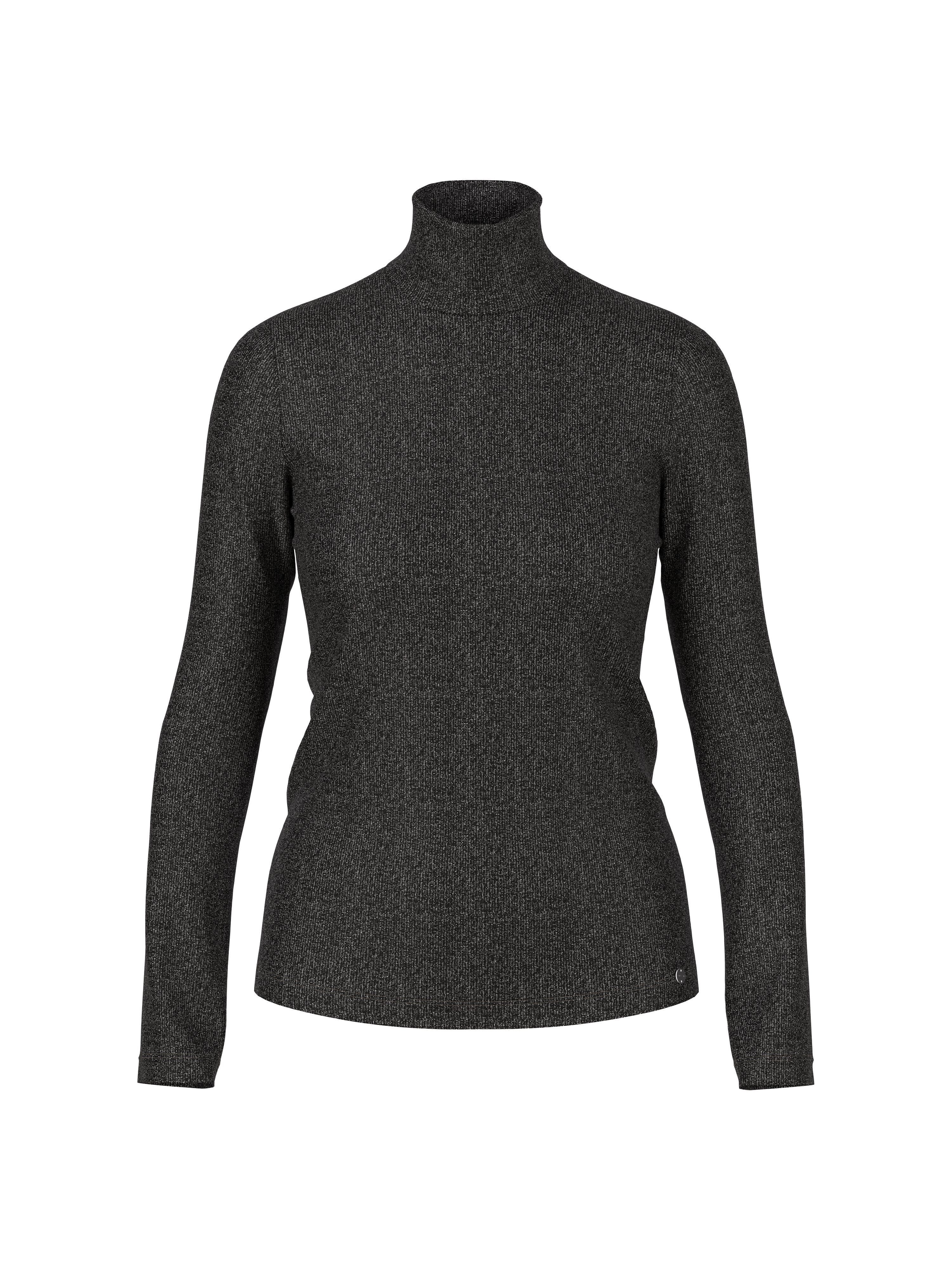 Schmaler Lurex-Longsleeve