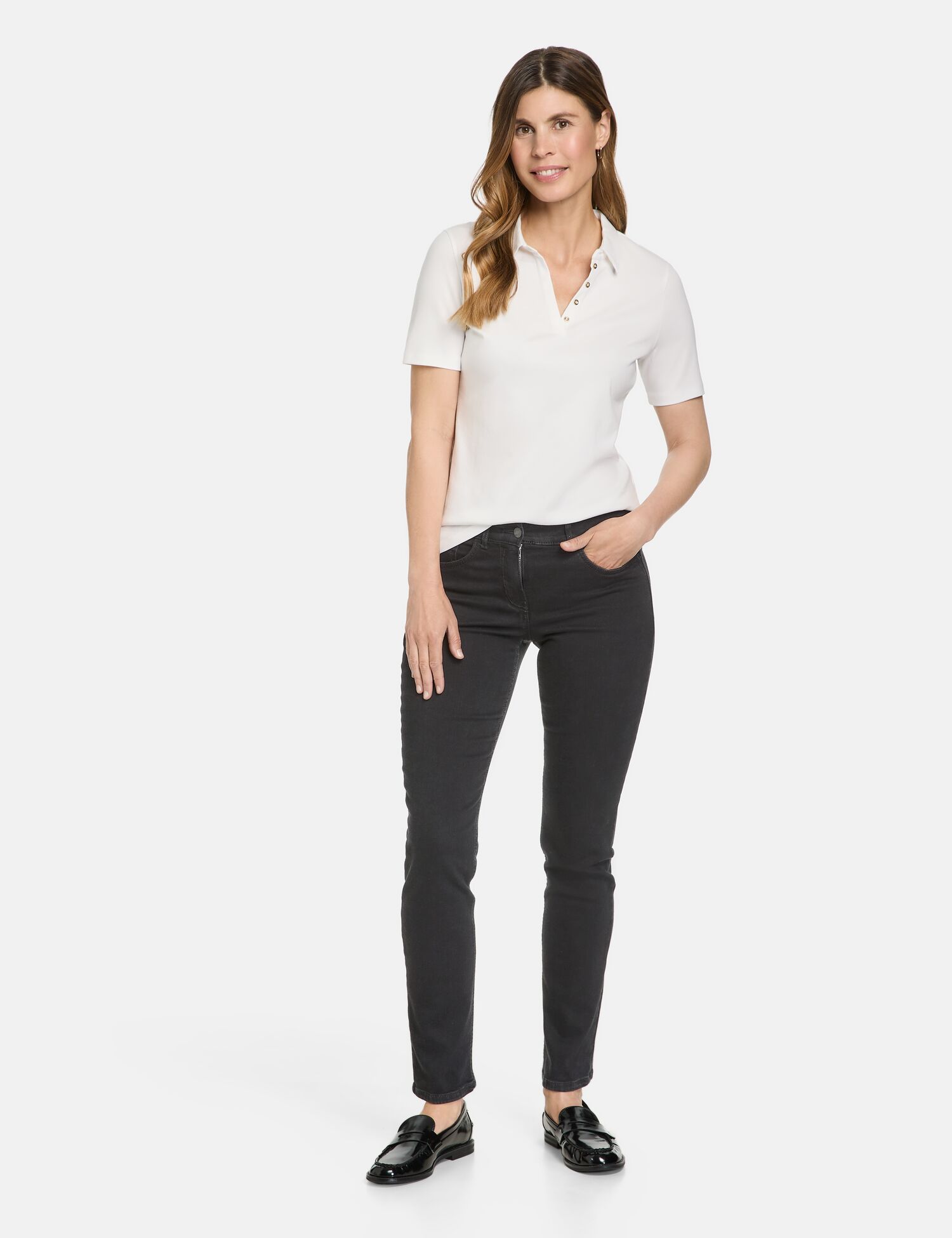 5-Pocket Jeans SOL꞉INE BEST4ME Slim Fit Kurzgröße